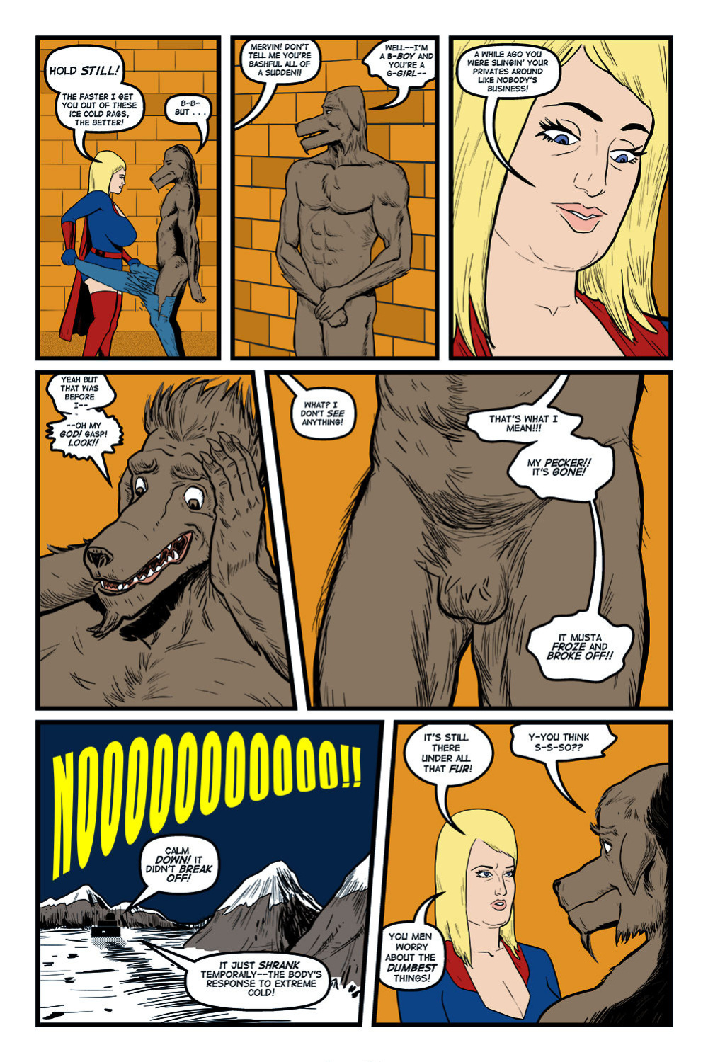 [Darrell San] Blonde Marvel - Mervin The Monster
