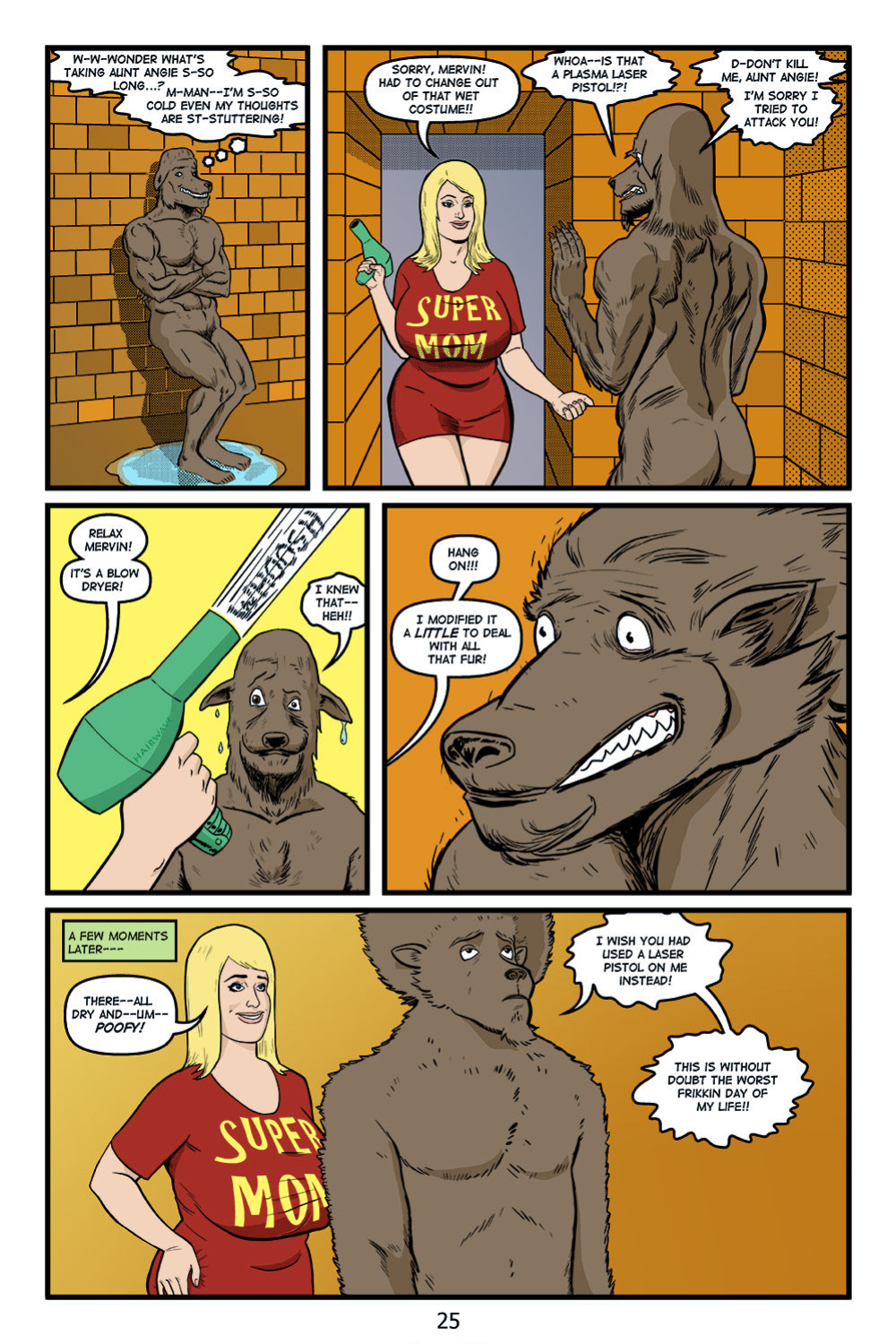 [Darrell San] Blonde Marvel - Mervin The Monster