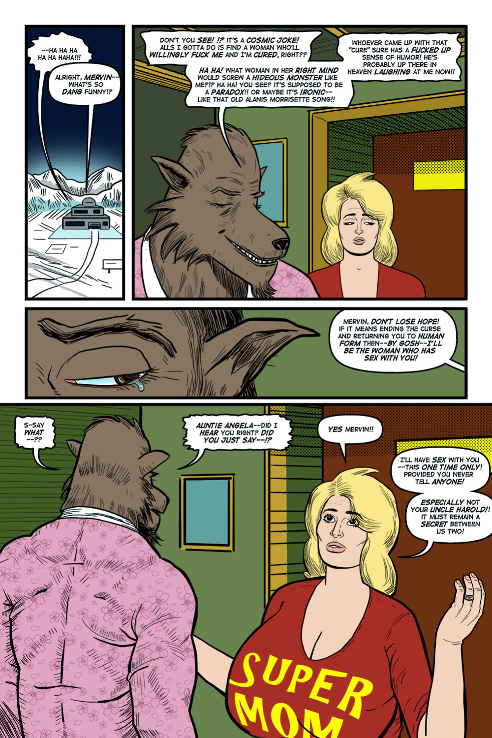 [Darrell San] Blonde Marvel - Mervin The Monster