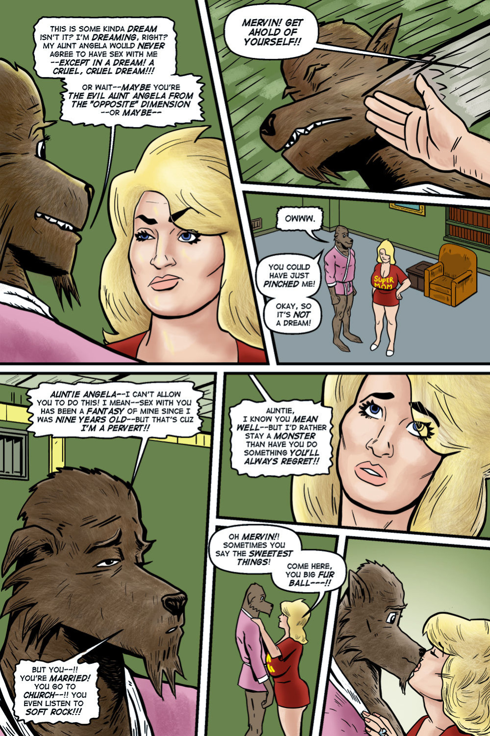 [Darrell San] Blonde Marvel - Mervin The Monster