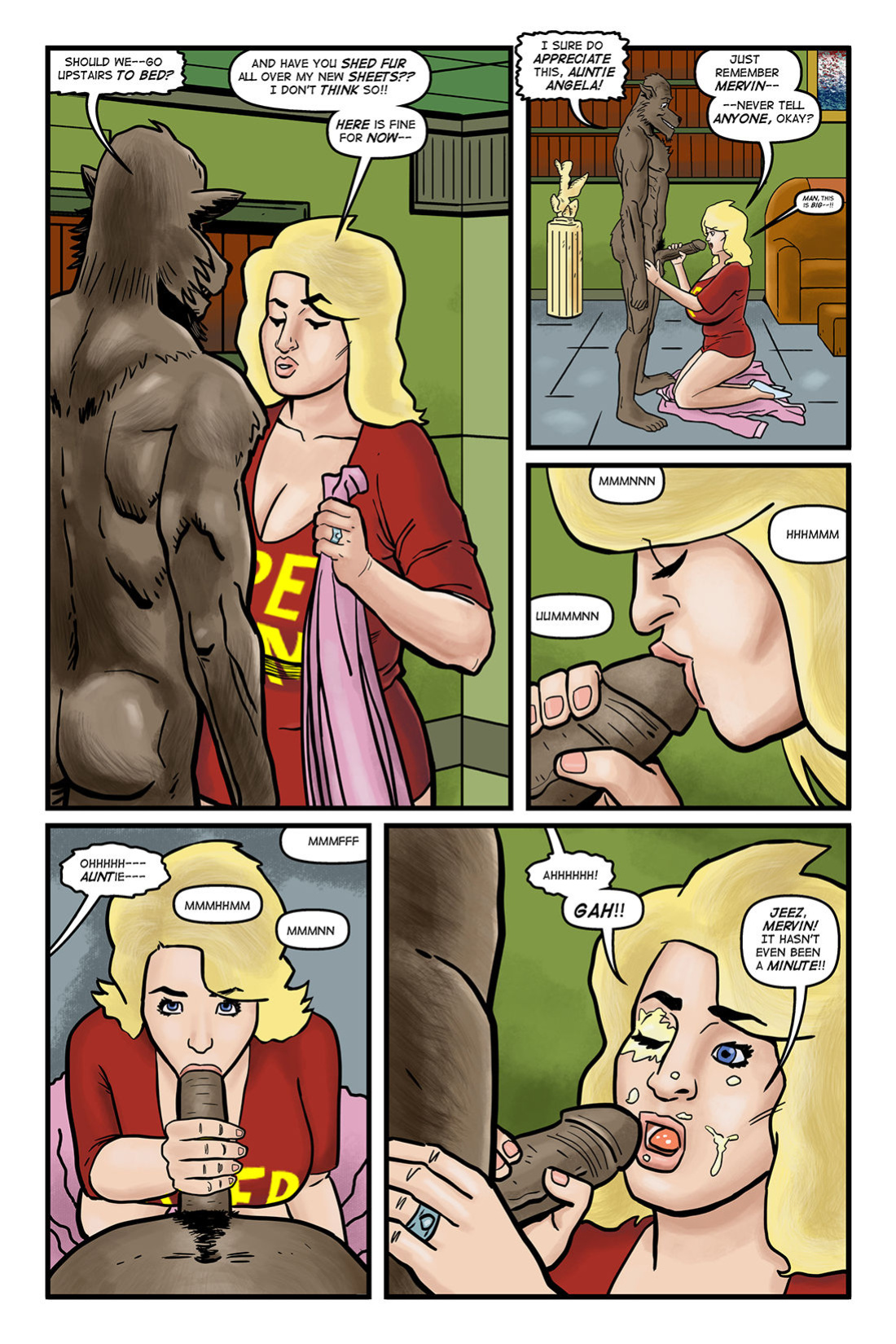 [Darrell San] Blonde Marvel - Mervin The Monster