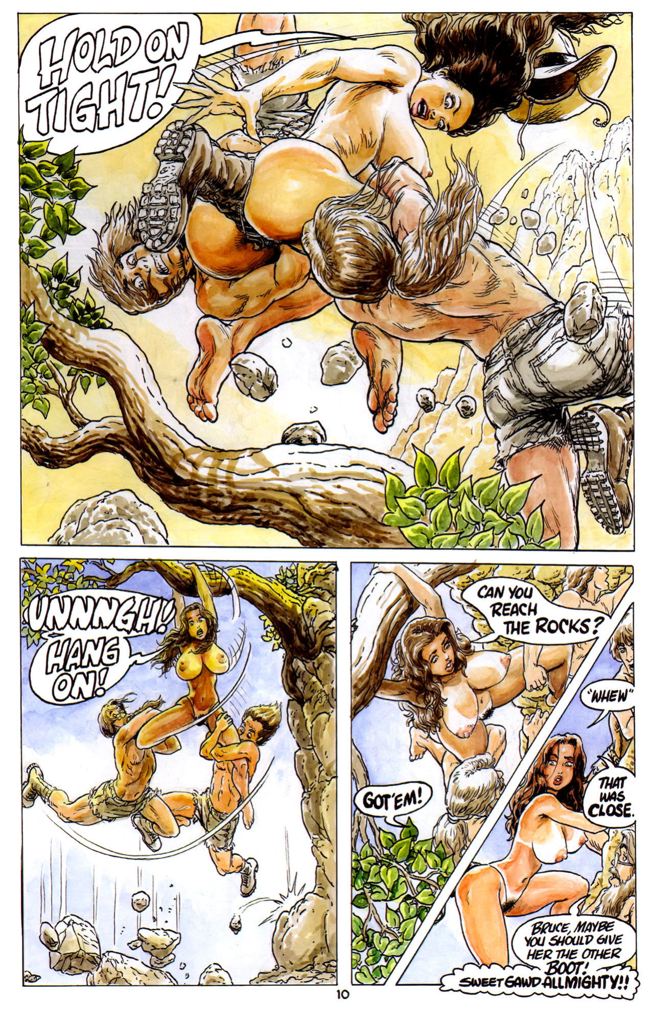 Cavewoman Jungle Tails 2 [Color]