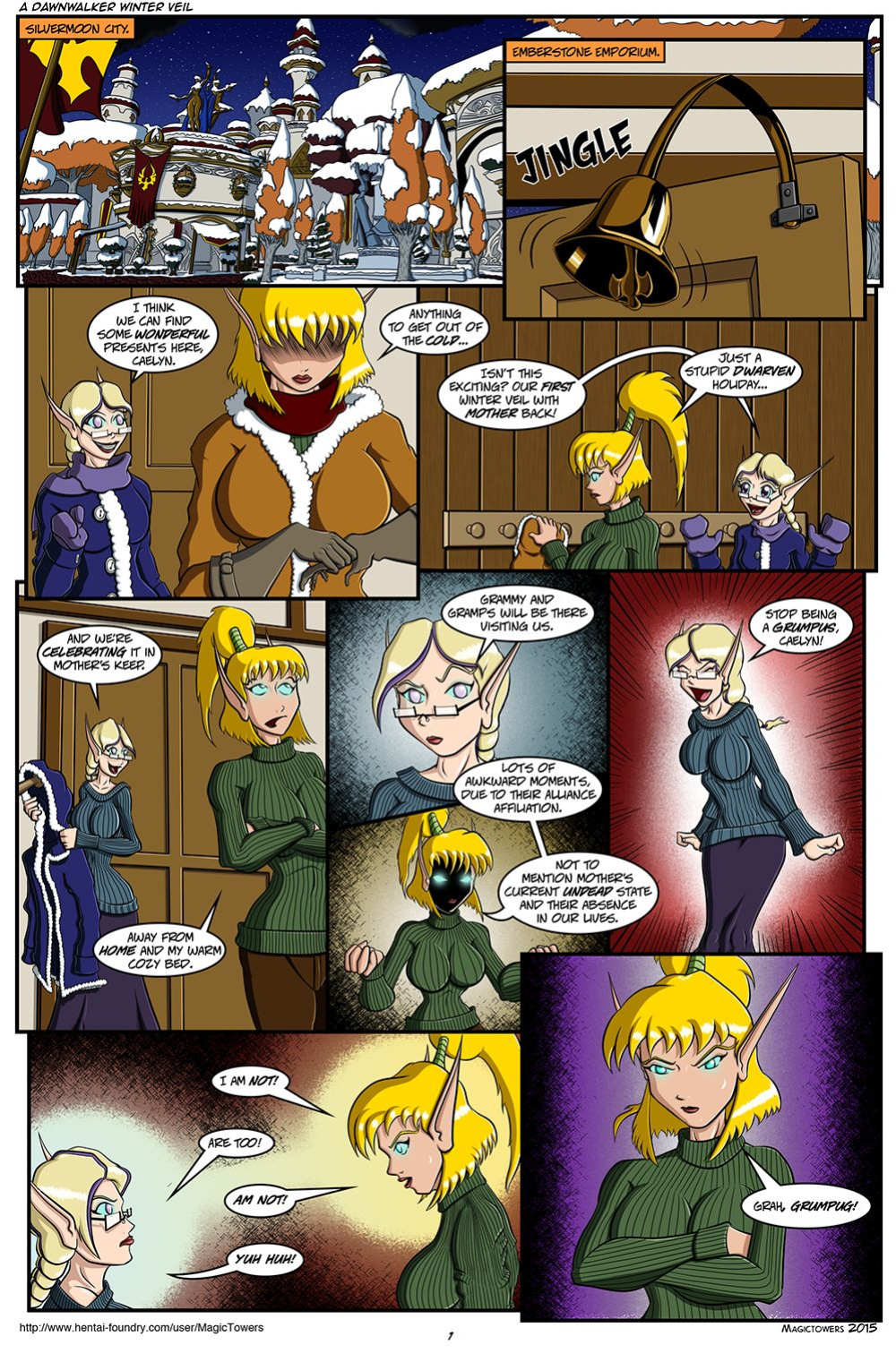 [MagicTowers] A Dawnwalker Winter Veil