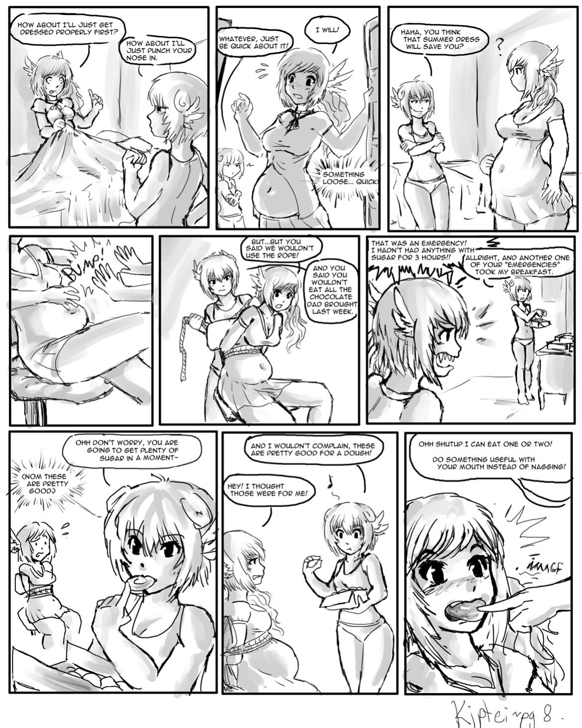 [KipTeiTei] Breakfast With Sister + Lunch With Sister + Dinner With Sister (In Progress)
