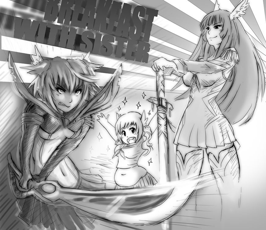 [KipTeiTei] Breakfast With Sister + Lunch With Sister + Dinner With Sister (In Progress)