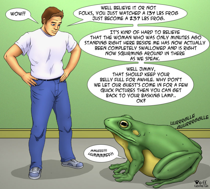 THE GIANT FROG (CARNIVORE CAFE)