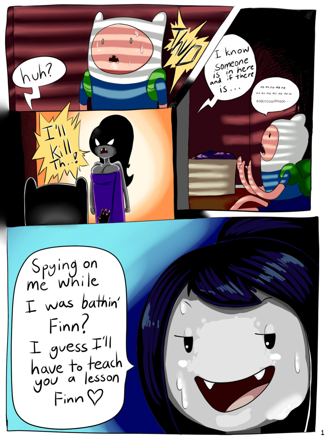 [thehumancopier] Putting A Stake in Marceline (Adventure Time)
