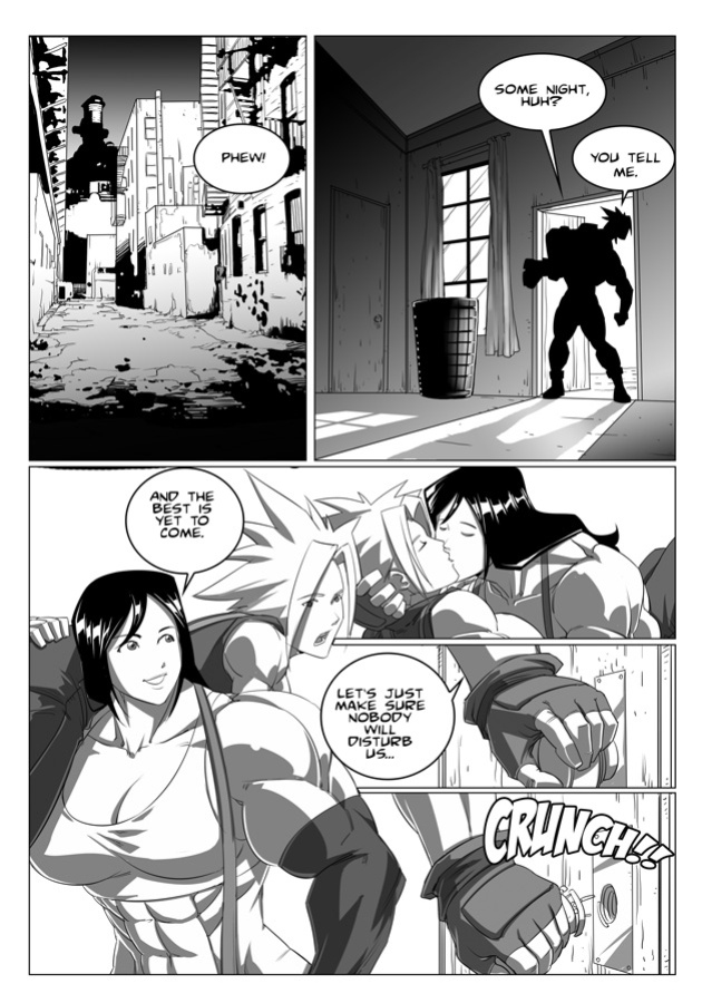 [Bokuman] Tifa and Cloud Part 2 (Final Fantasy VII)