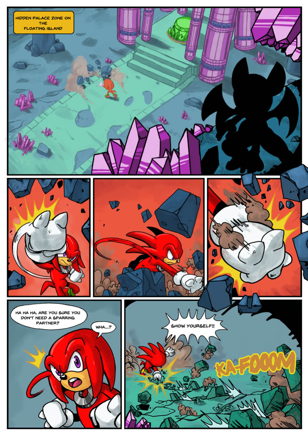 [Omega Zuel] Secret Mission (Sonic The Hedgehog)