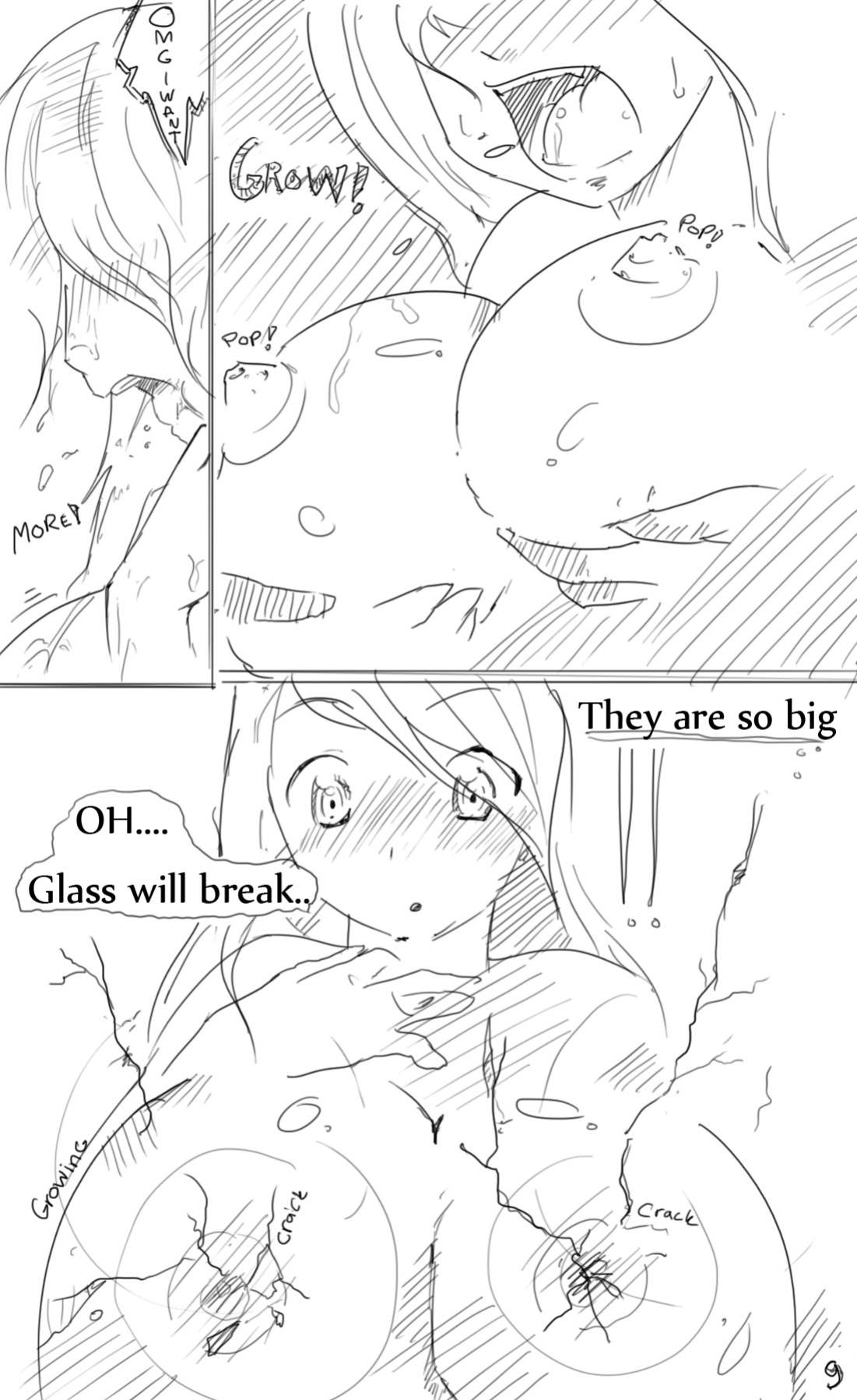 [mightyboobs] Transformation Grow (+ extra pages)