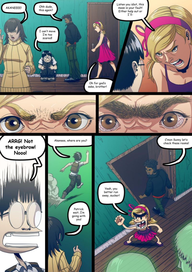 [Mangrowing] Scary Comic Part 1-2