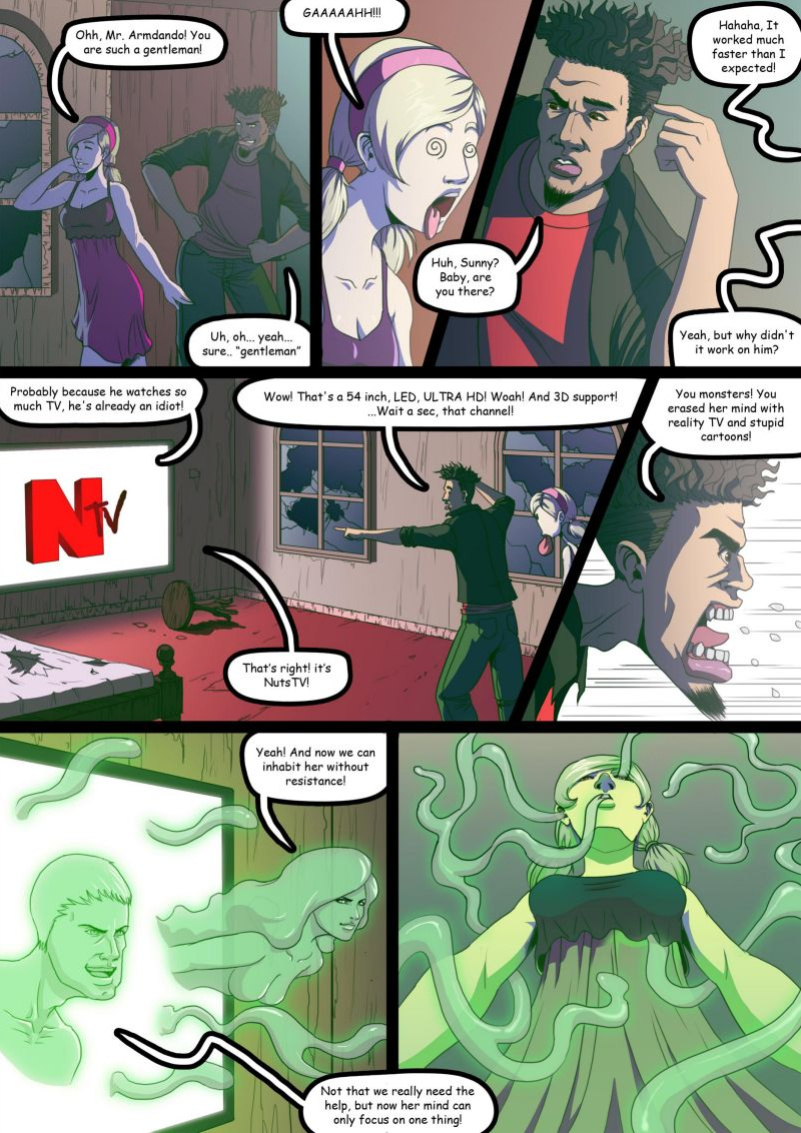 [Mangrowing] Scary Comic Part 1-2