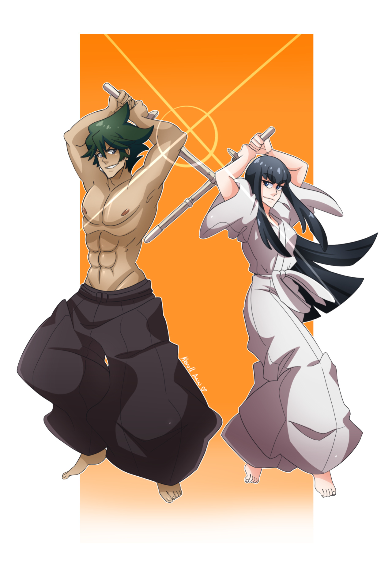 [Karoll Ann] Satsuki x Uzu (Kill la Kill)