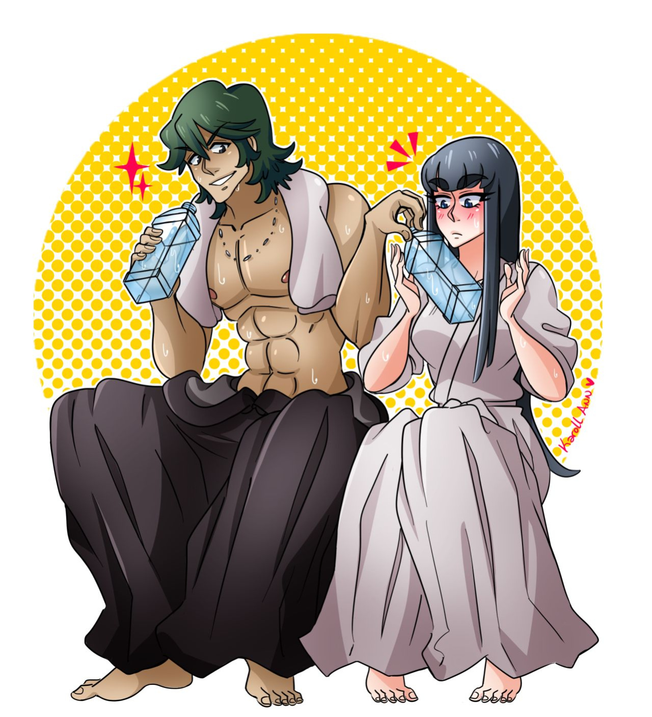 [Karoll Ann] Satsuki x Uzu (Kill la Kill)