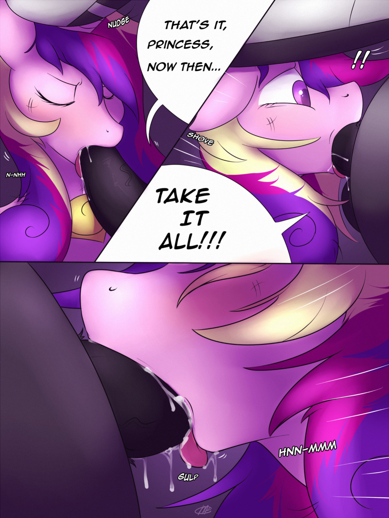 [Meggchan] Cadance x Sombra (My Little Pony: Friendship is Magic)