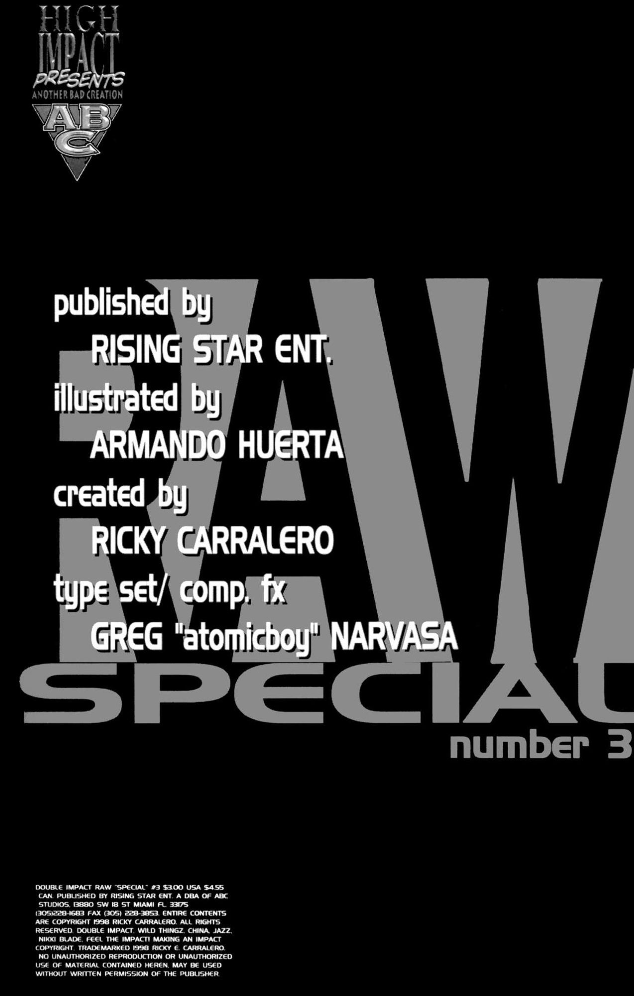 Double Impact - Raw #3