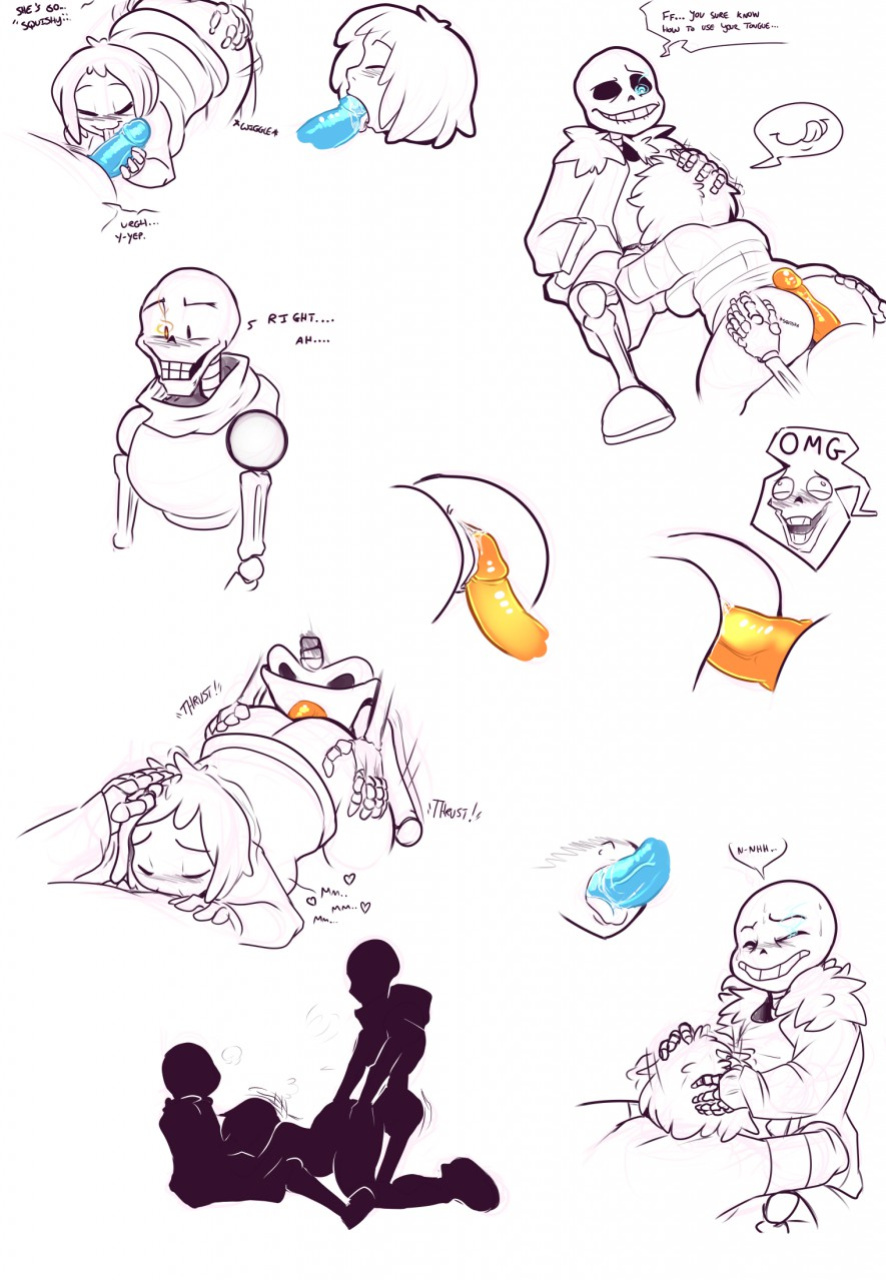 [Kayla-Na] Sans x Frisk x Papyrus (Undertale)