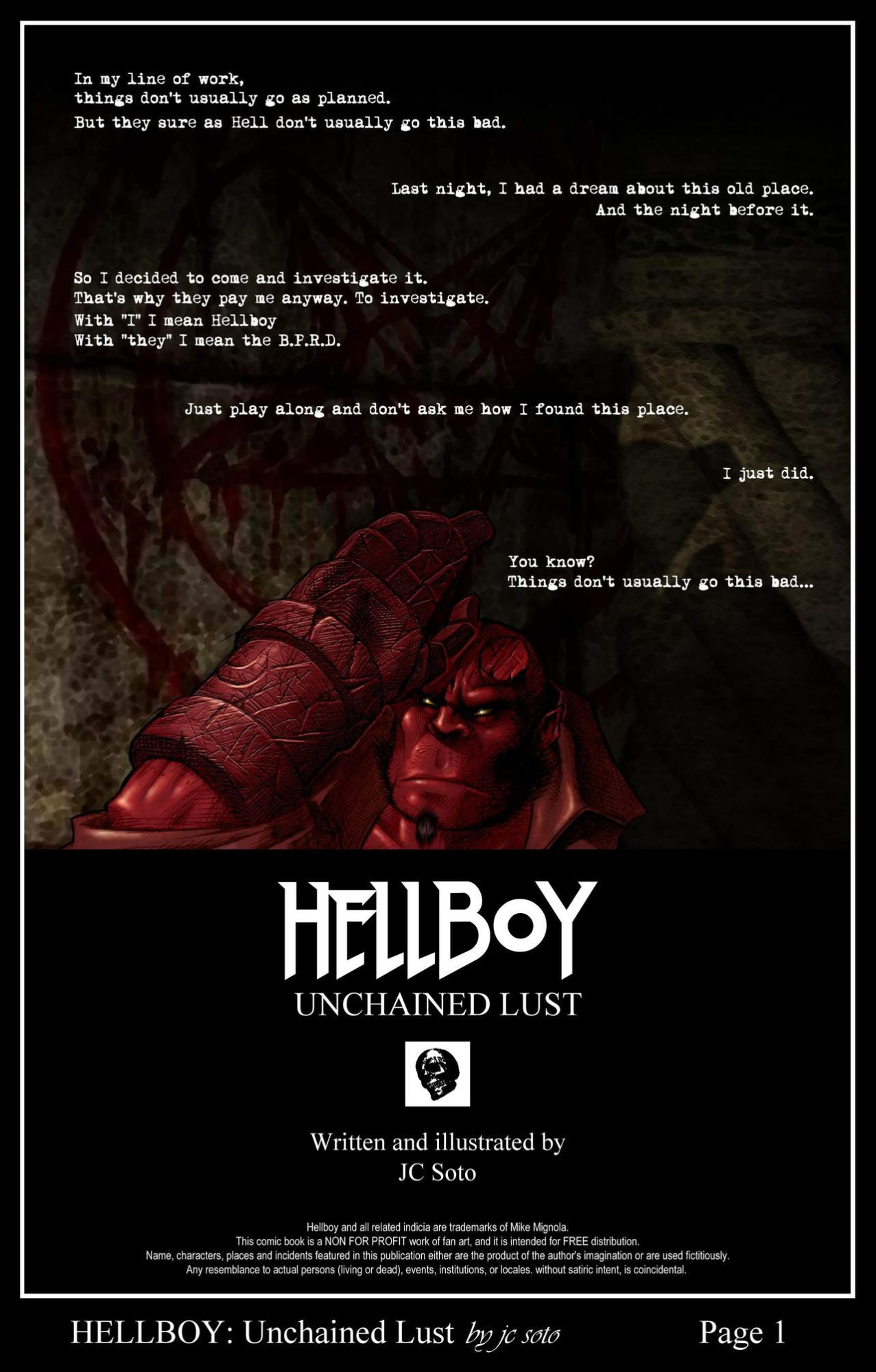 [JC Soto] Unchained Lust (Hellboy)