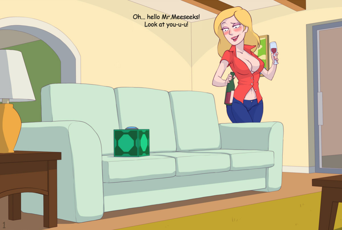 [Kotaotake] Beth and Mr Meeseeks (Rick and Morty)