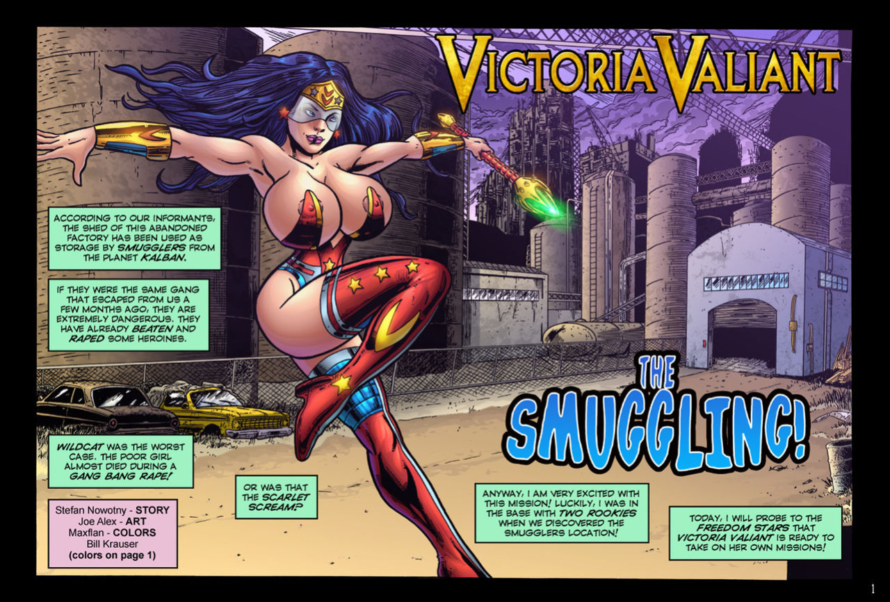[Joe Alex] Victoria Valiant: The Smuggling!