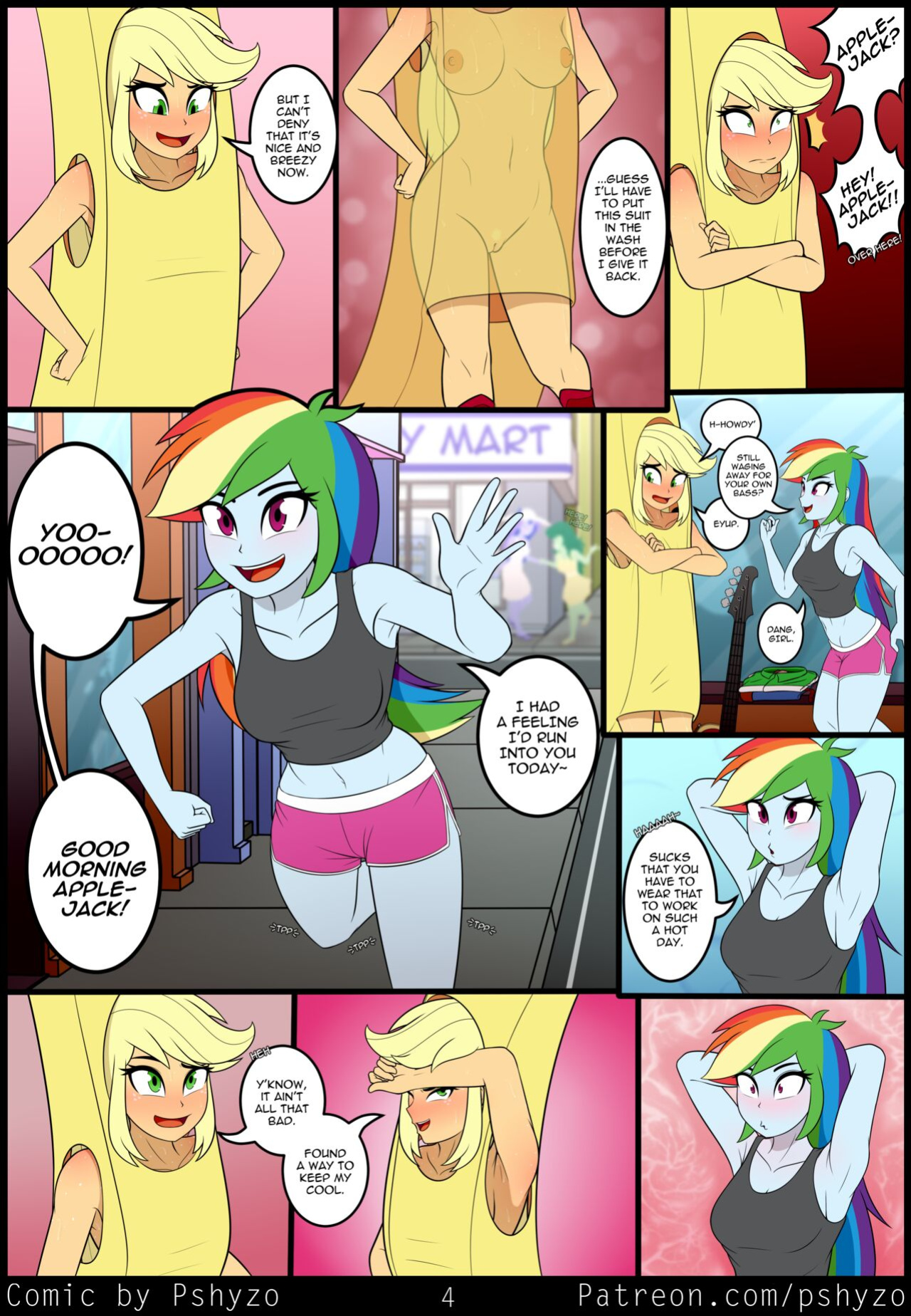 [Pshyzo] Heat Transfer Full Res (Equestria Girls) (My Little Pony: Freindship is Magic)