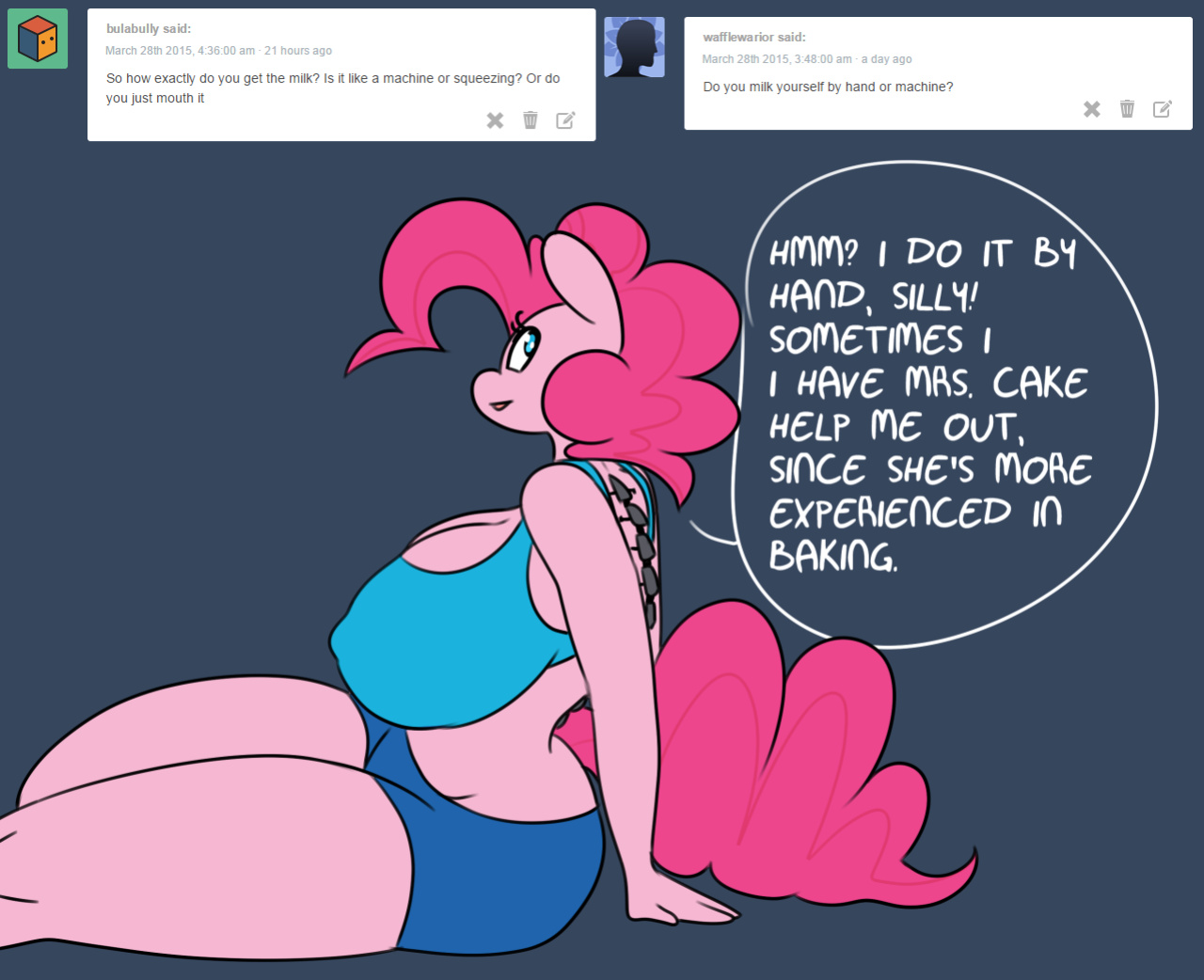 [Somescrub] Hugtastic Pinkie Pie