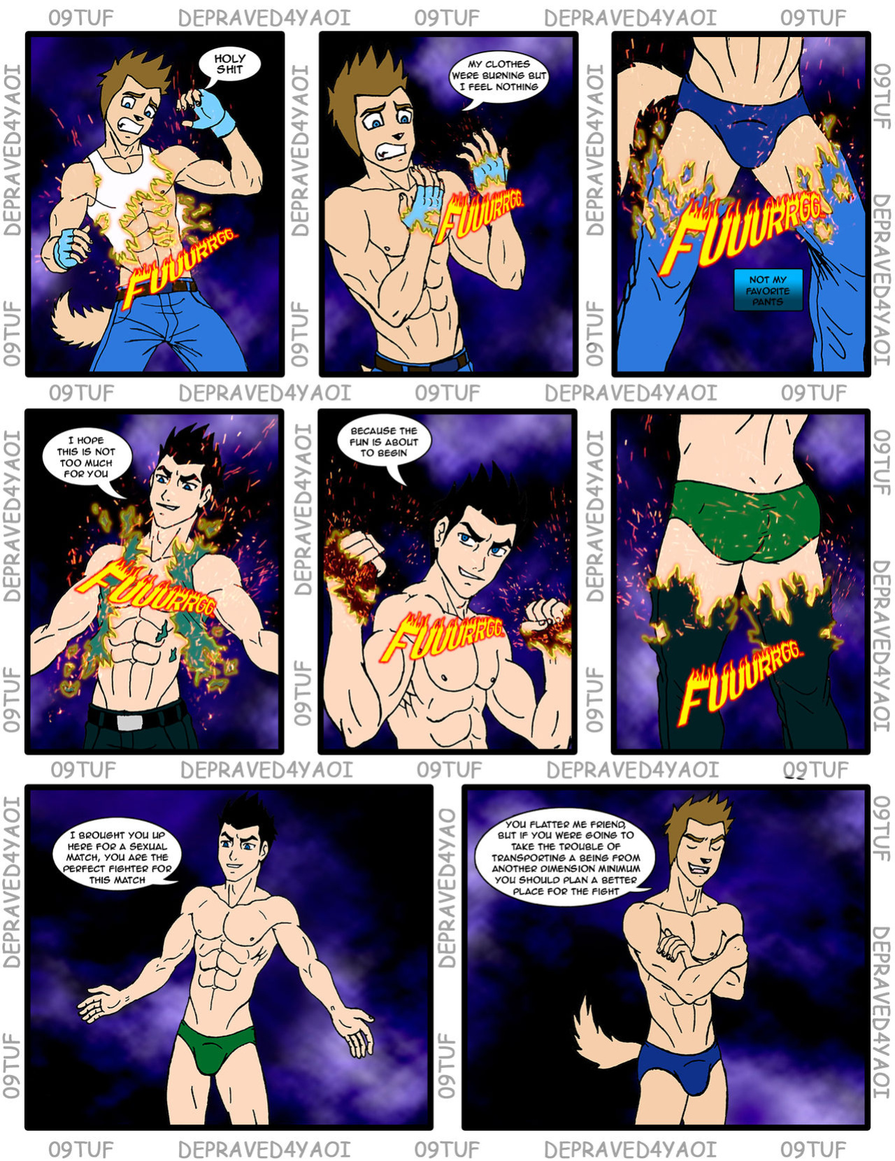 Sexual Match - Comic 1 English [09TUF & D4Y]