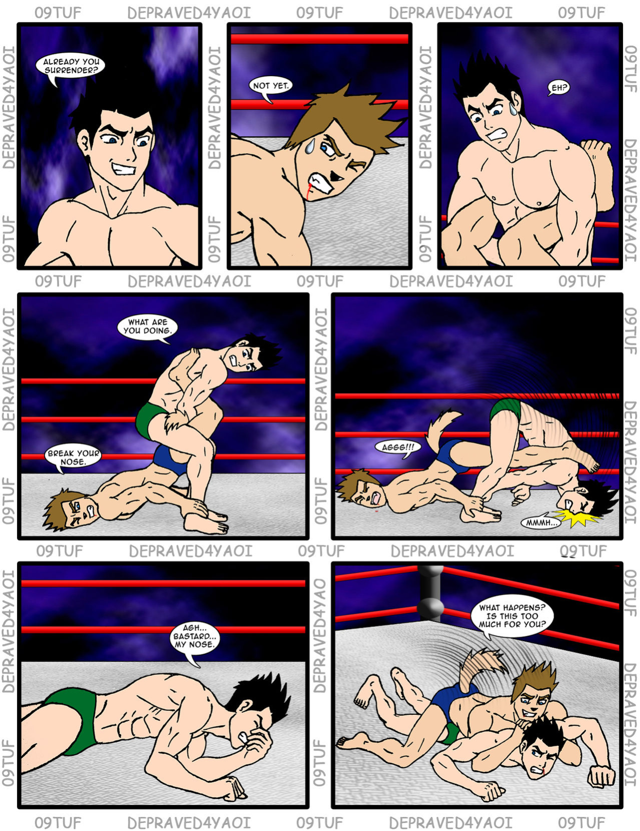 Sexual Match - Comic 1 English [09TUF & D4Y]