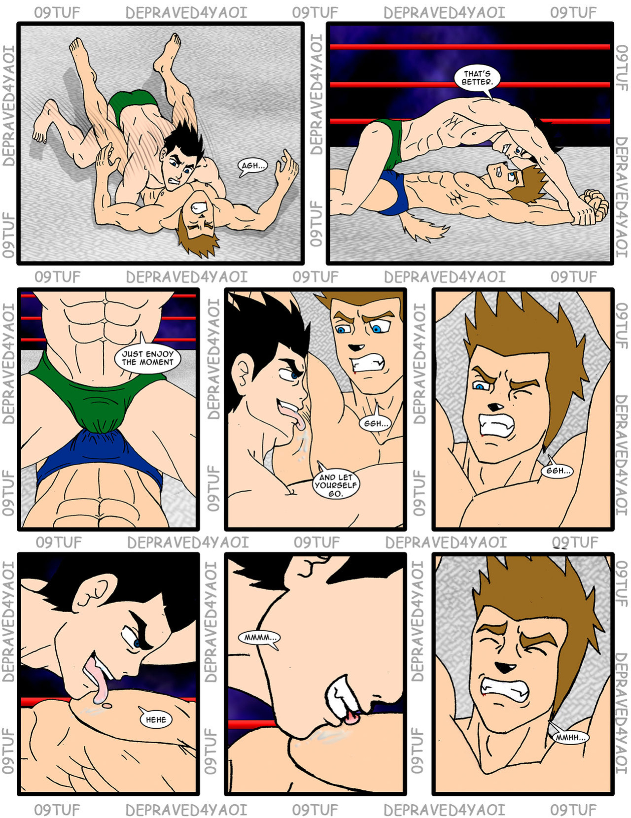 Sexual Match - Comic 1 English [09TUF & D4Y]