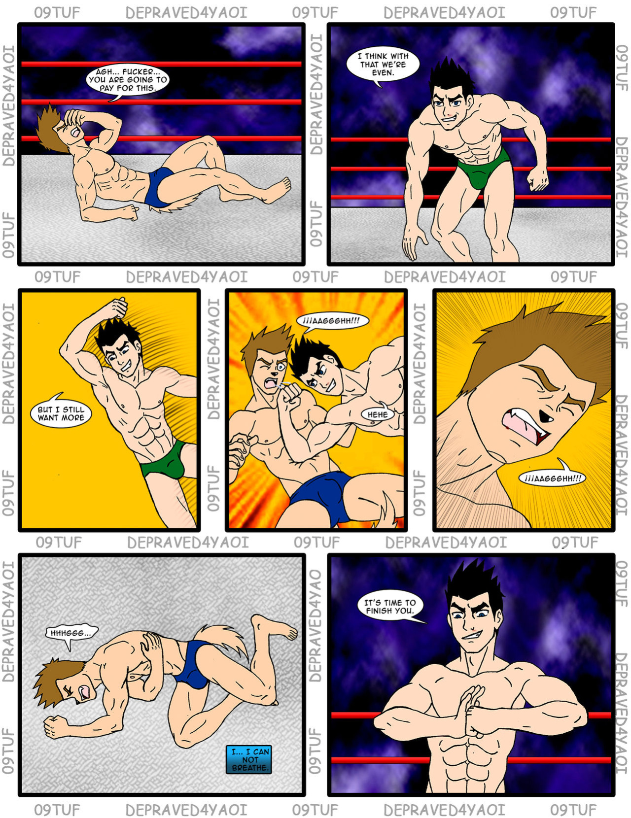 Sexual Match - Comic 1 English [09TUF & D4Y]