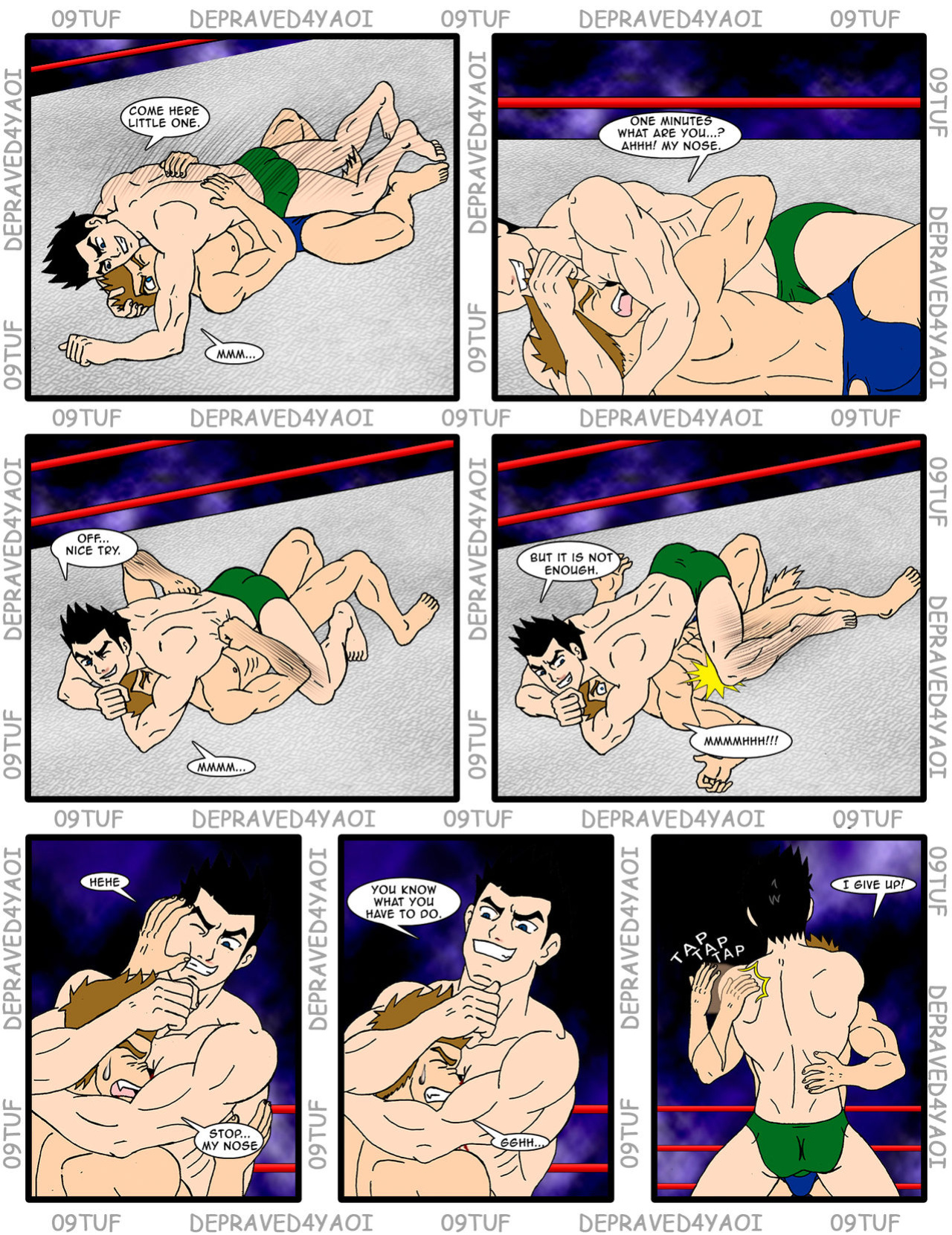Sexual Match - Comic 1 English [09TUF & D4Y]