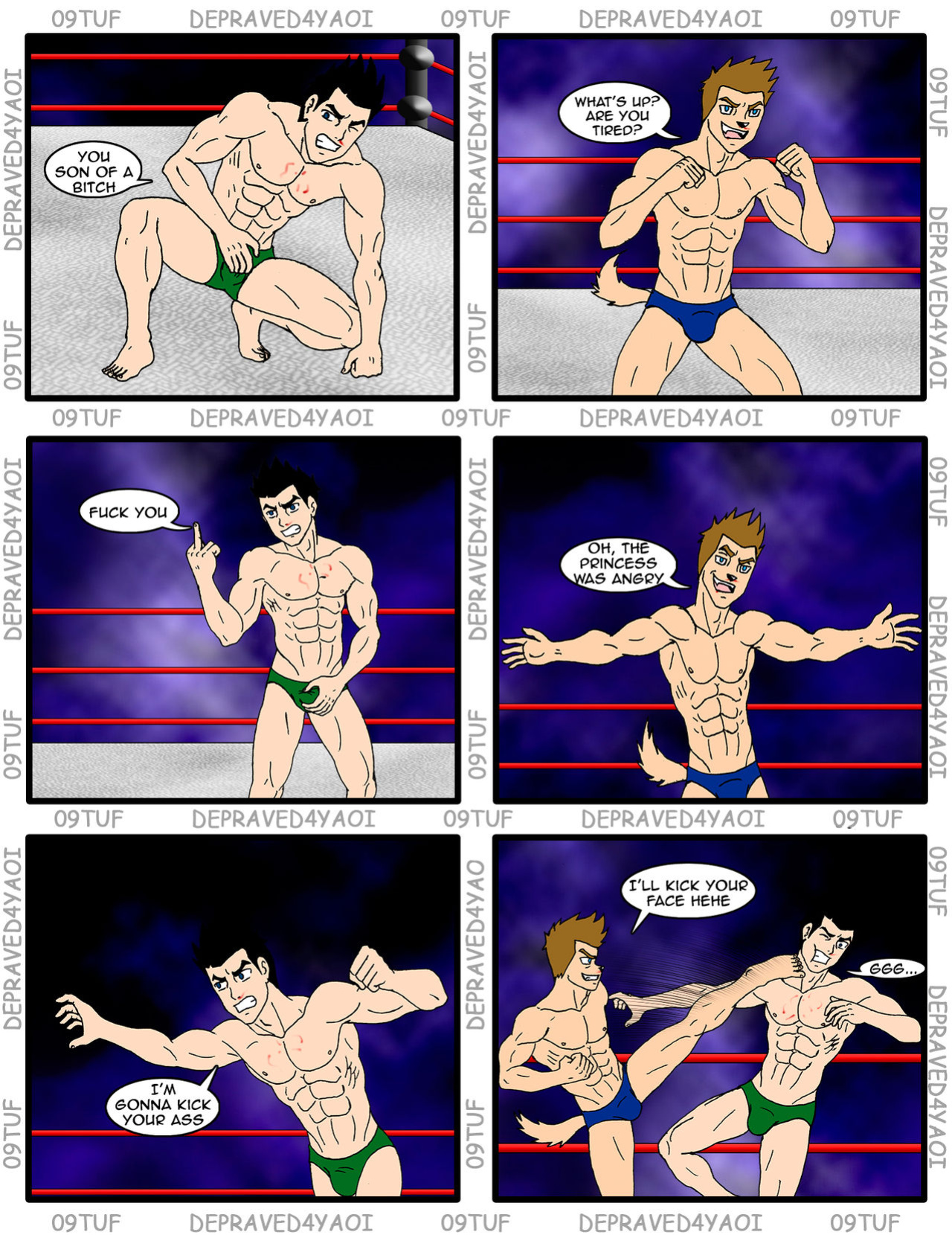 Sexual Match - Comic 1 English [09TUF & D4Y]