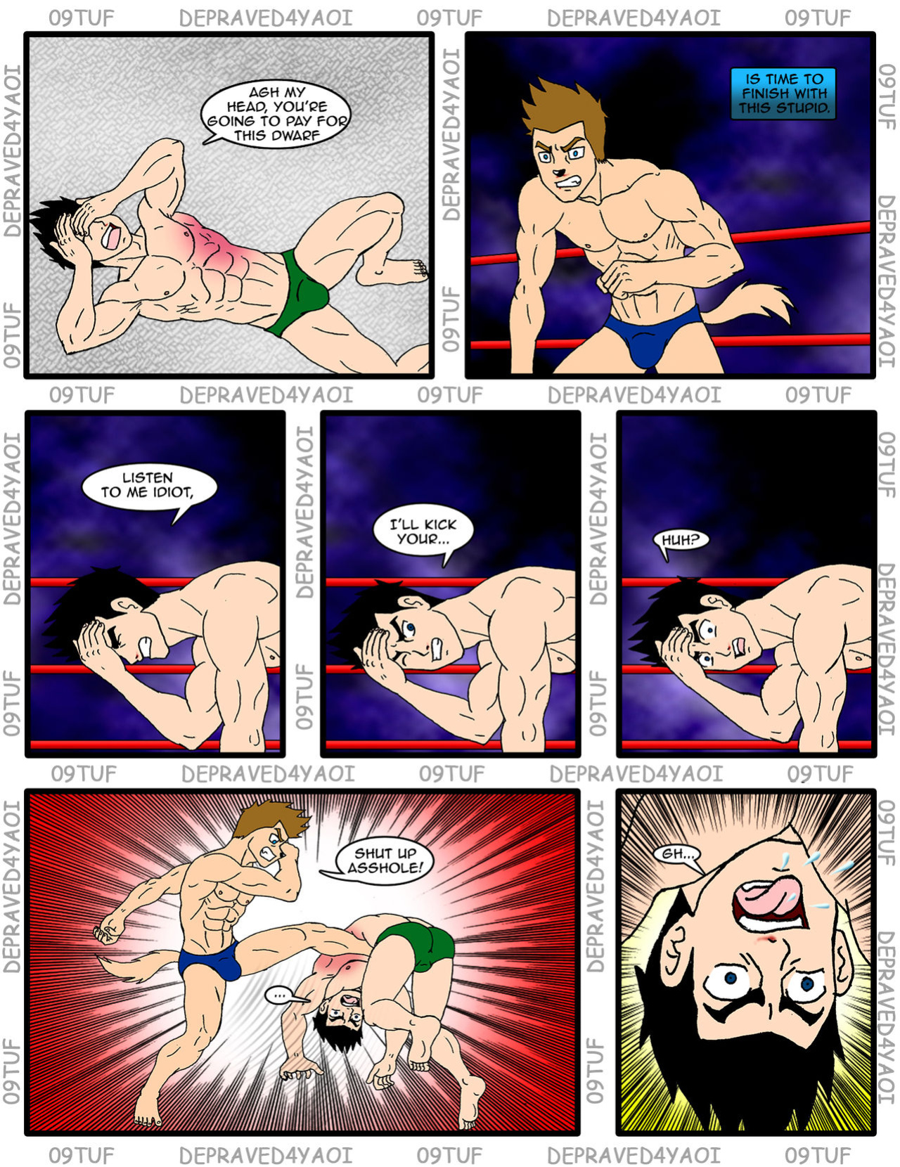 Sexual Match - Comic 1 English [09TUF & D4Y]
