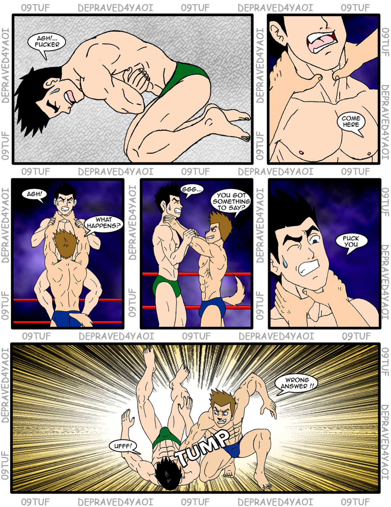 Sexual Match - Comic 1 English [09TUF & D4Y]