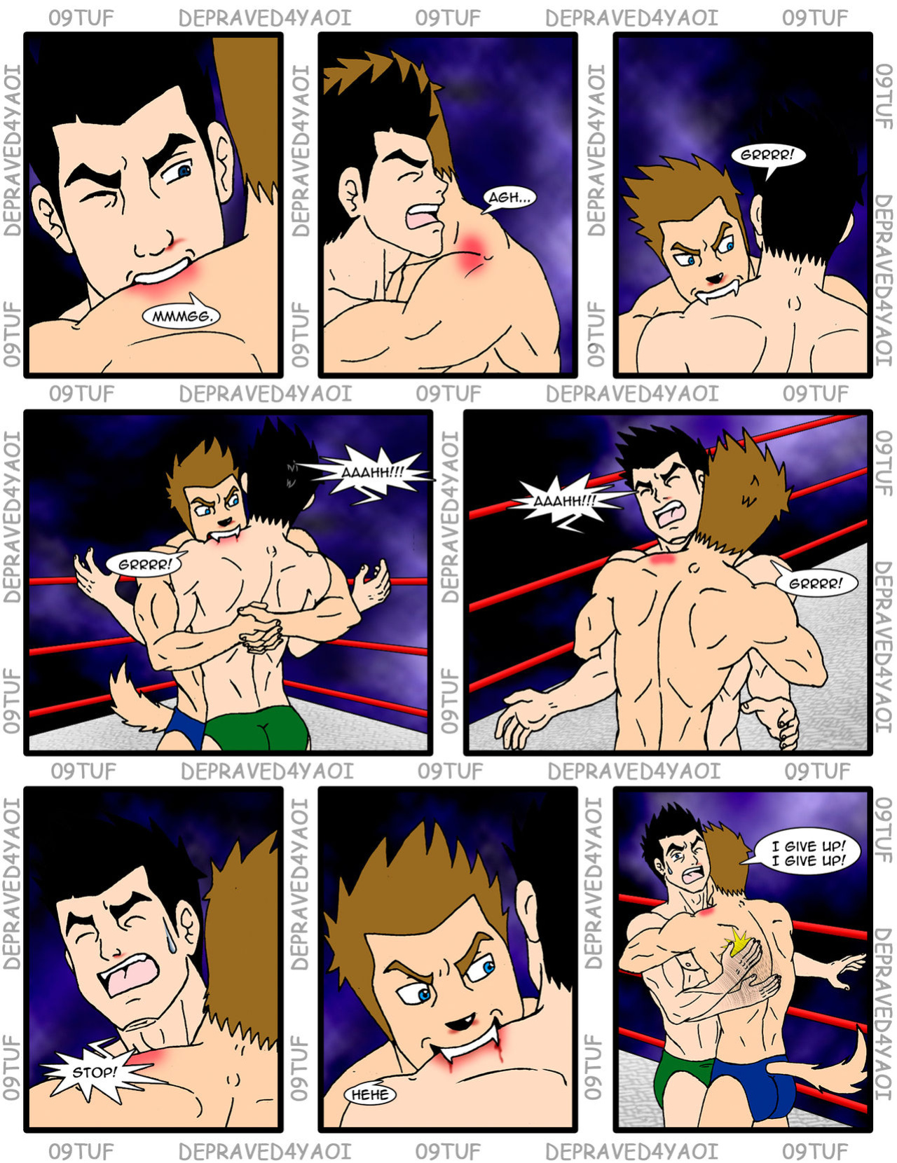 Sexual Match - Comic 1 English [09TUF & D4Y]