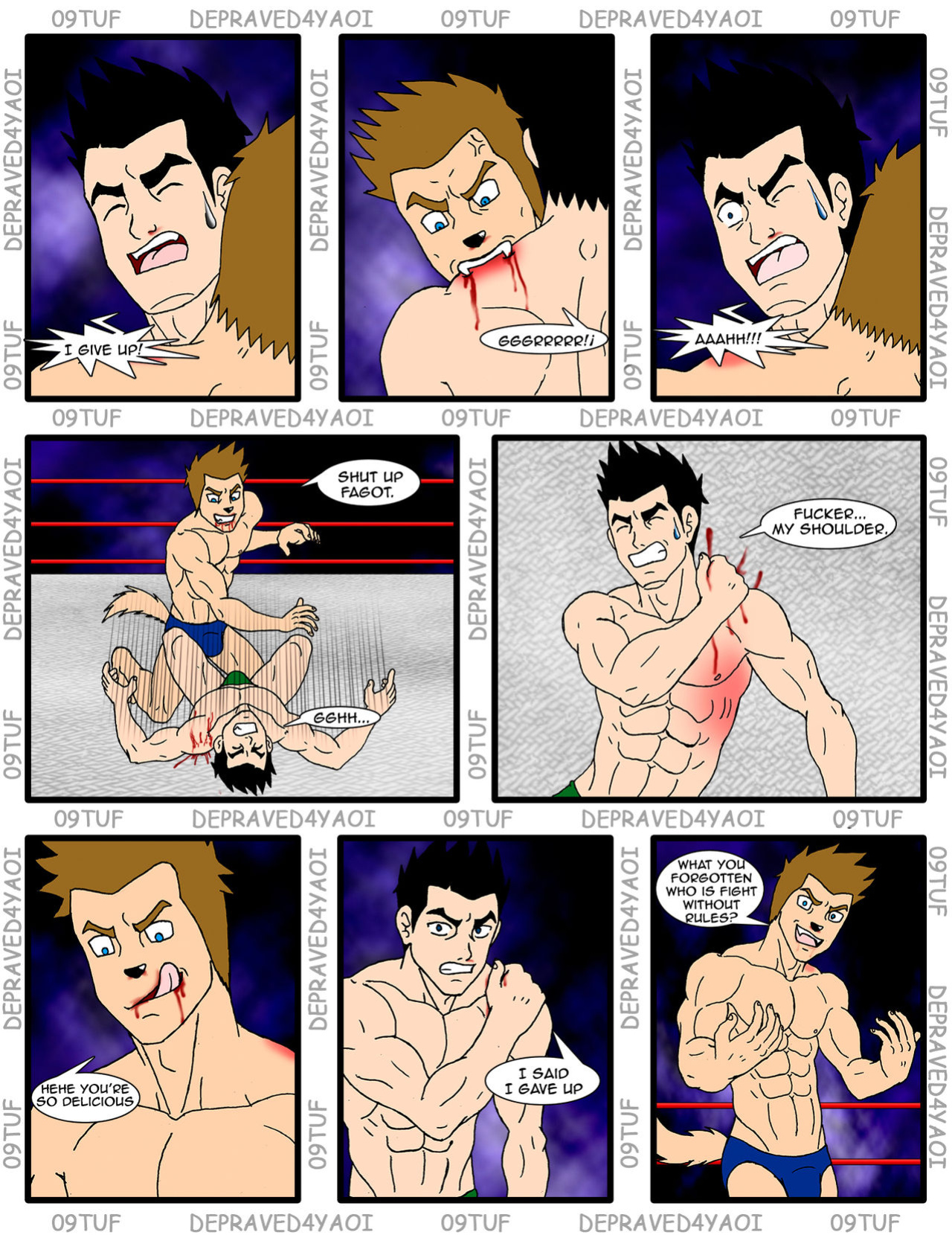 Sexual Match - Comic 1 English [09TUF & D4Y]