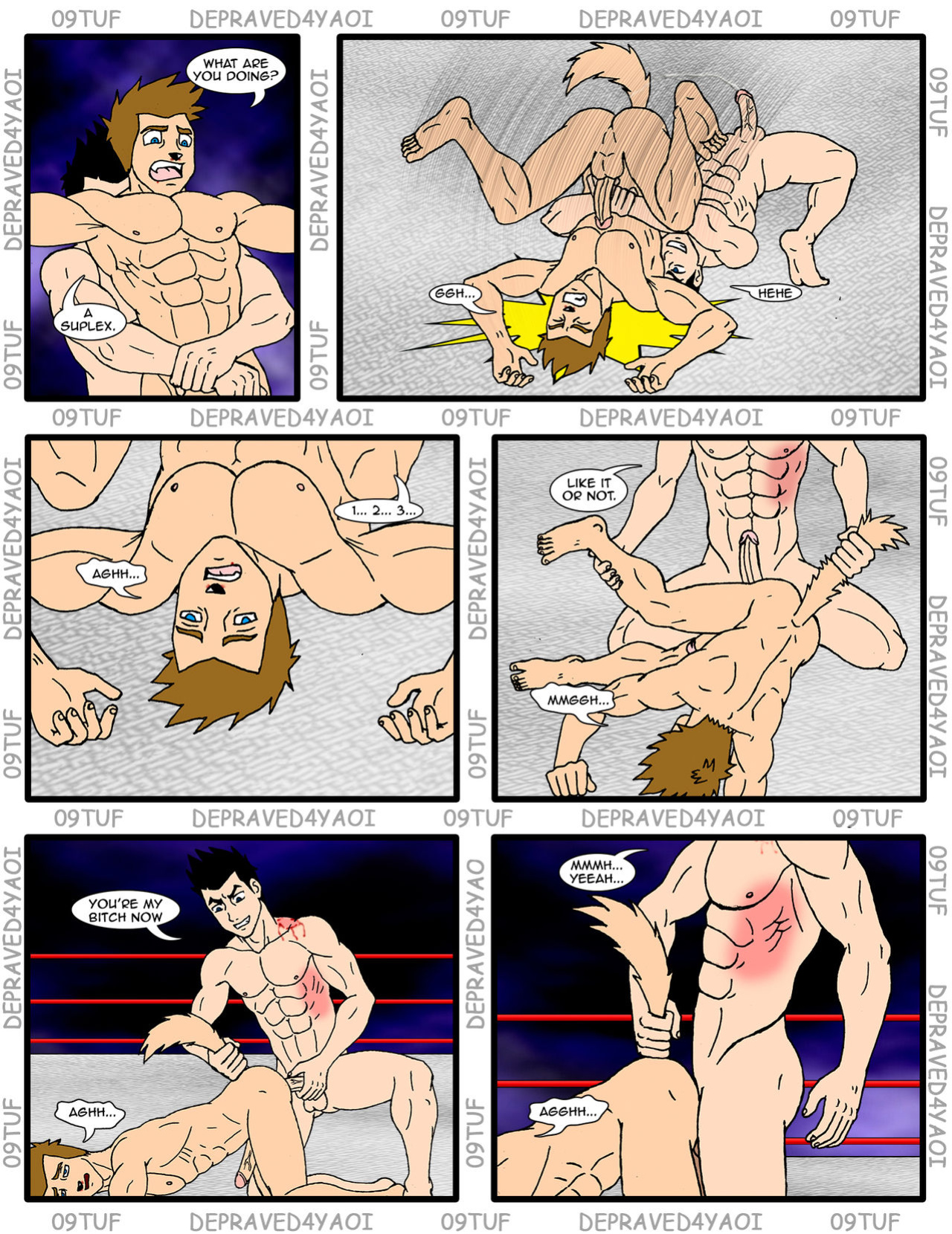 Sexual Match - Comic 1 English [09TUF & D4Y]