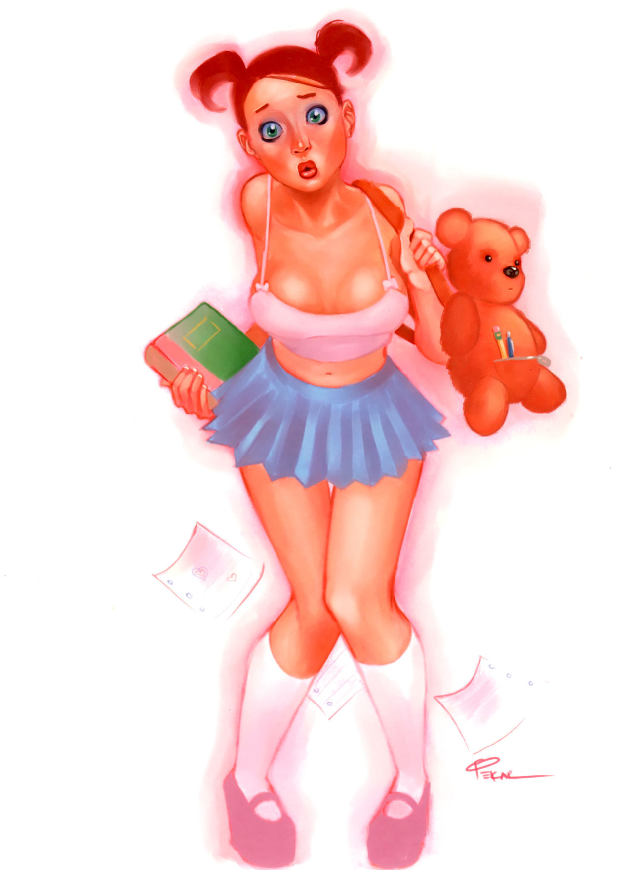 [Pekar Joe] (The art of) Naughty Girls #1