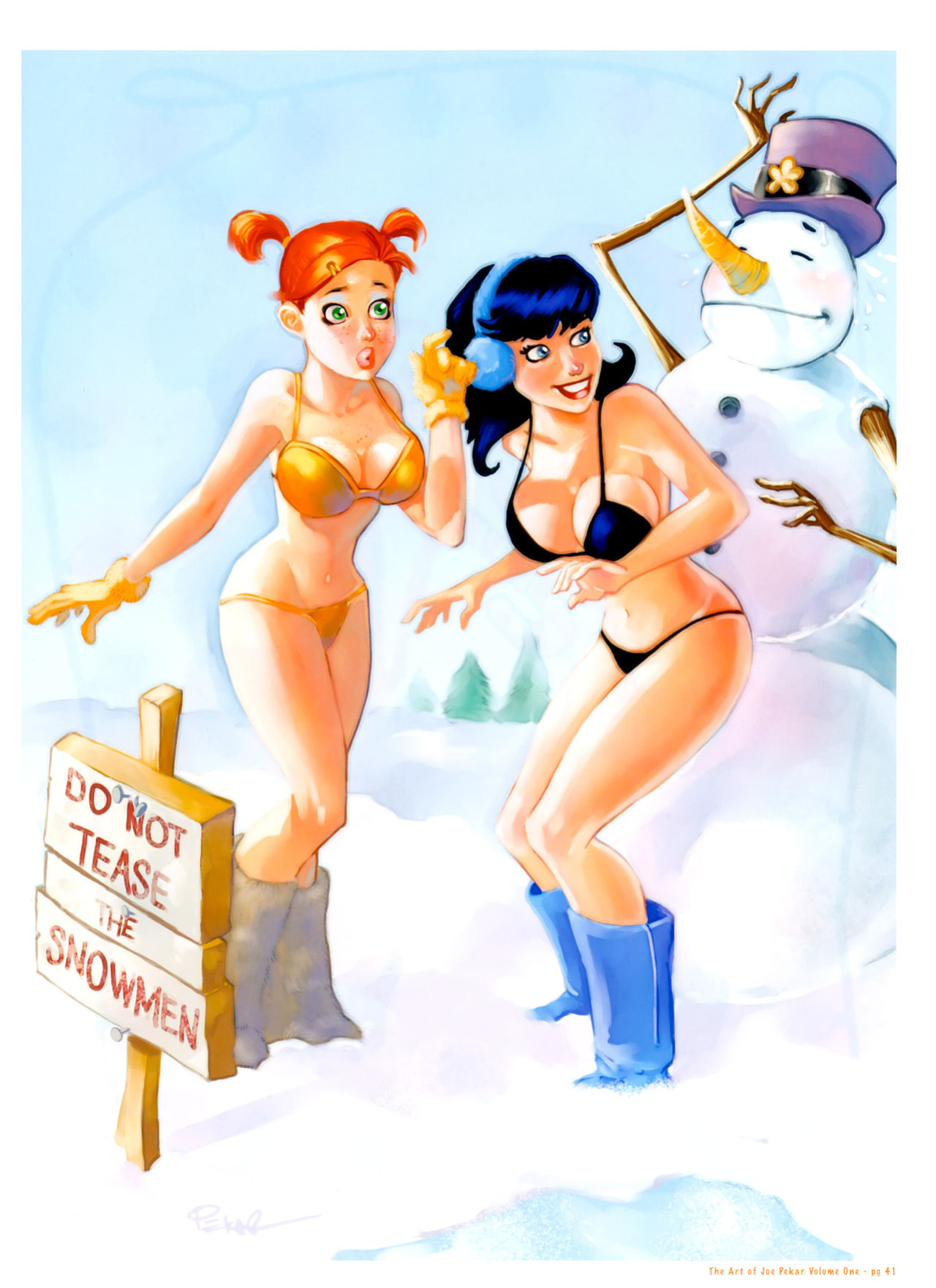 [Pekar Joe] (The art of) Naughty Girls #1