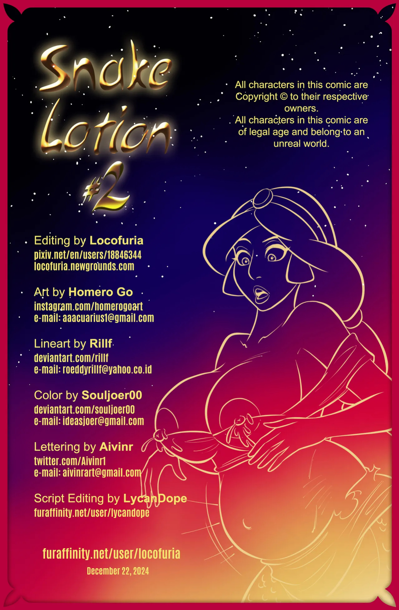 [Locofuria] Snake Lotion 2 (Aladdin)