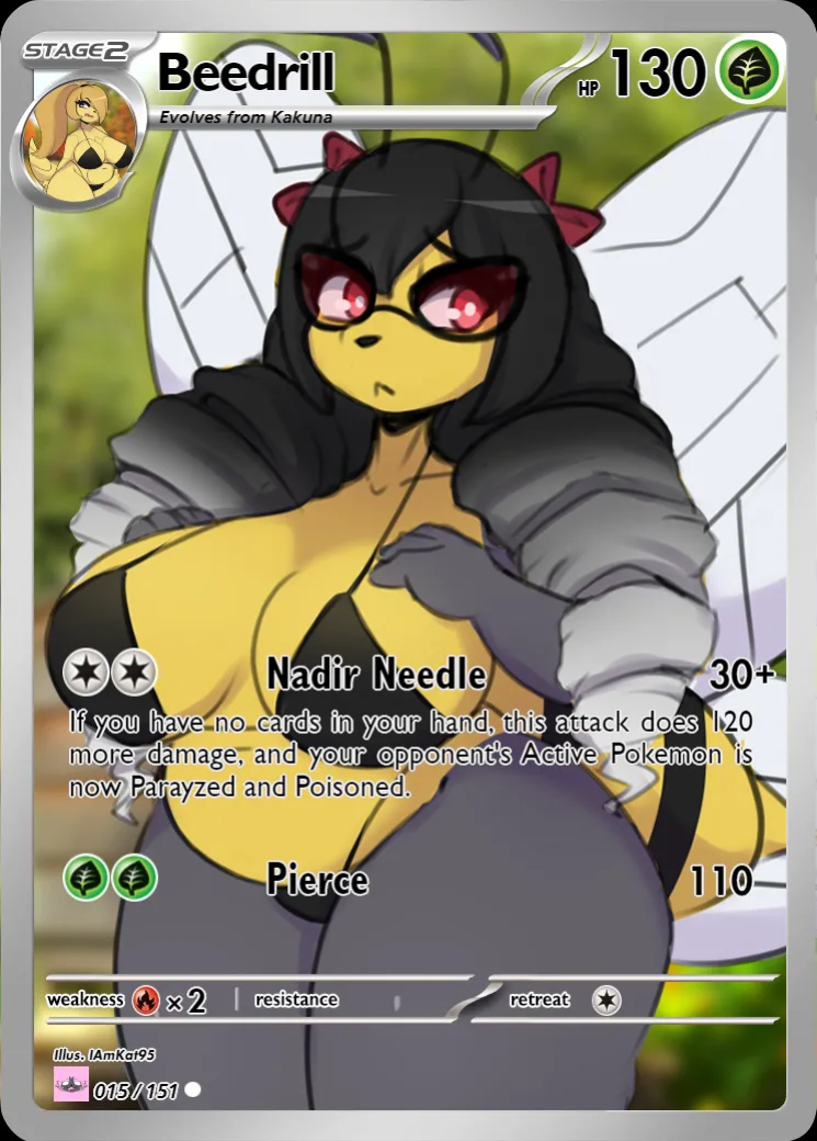 [I Am Kat95] Beedrill Line (Pokémon)