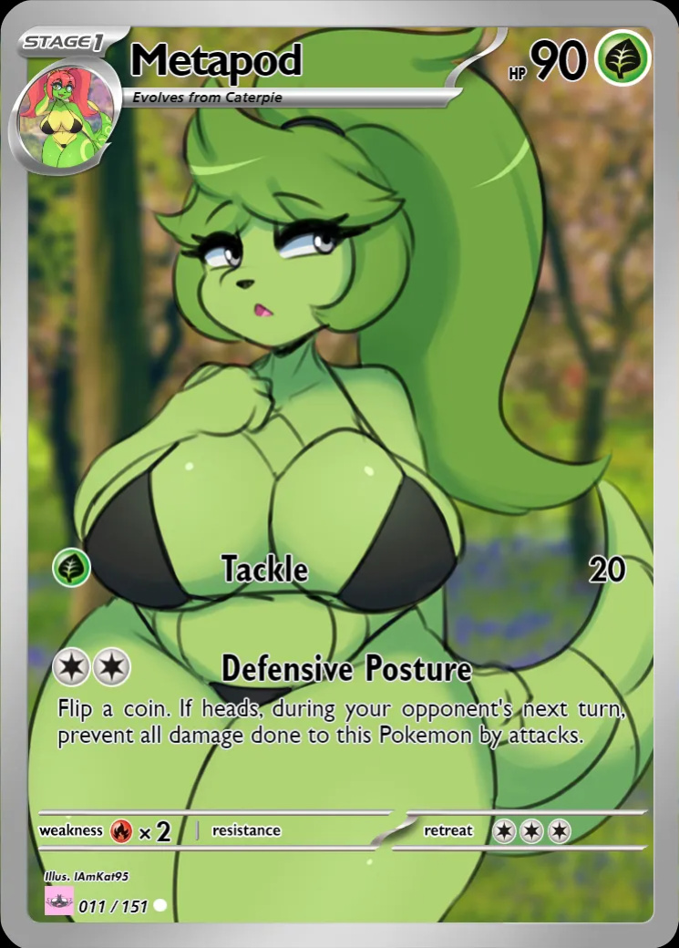 [I Am Kat95] Butterfree Line (Pokémon)