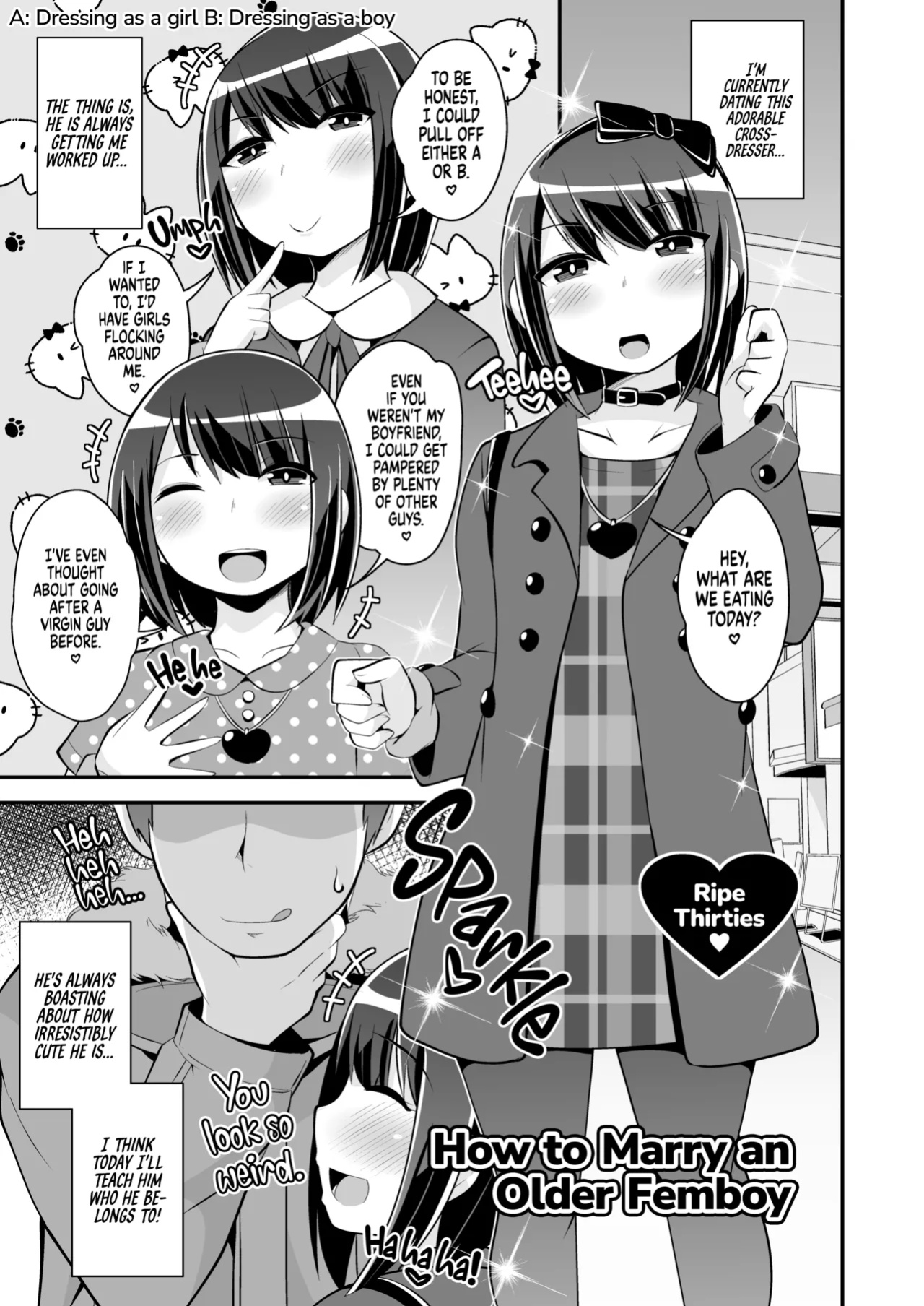 [CHINZURI BOP (Chinzurena)] How to Marry an Older Femboy | Bishoujo Oji-san to Kekkon suru Houhou