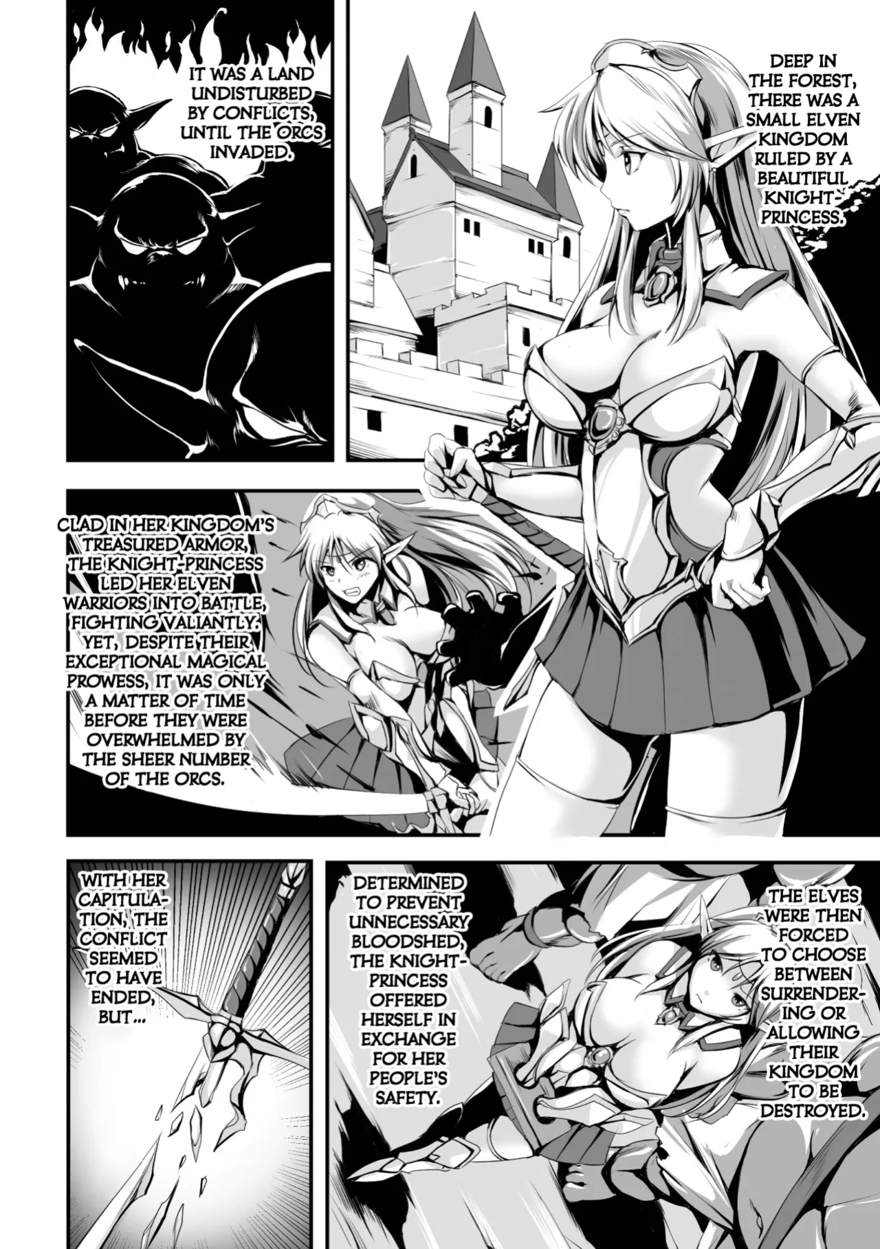 [Akatsuki Akane] Invasion ([Anthology] 2D Comic Magazine Shokushu Yoroi ni Zenshin o Okasare Mugen Zecchou! Vol. 4 ) [Kuraudo]
