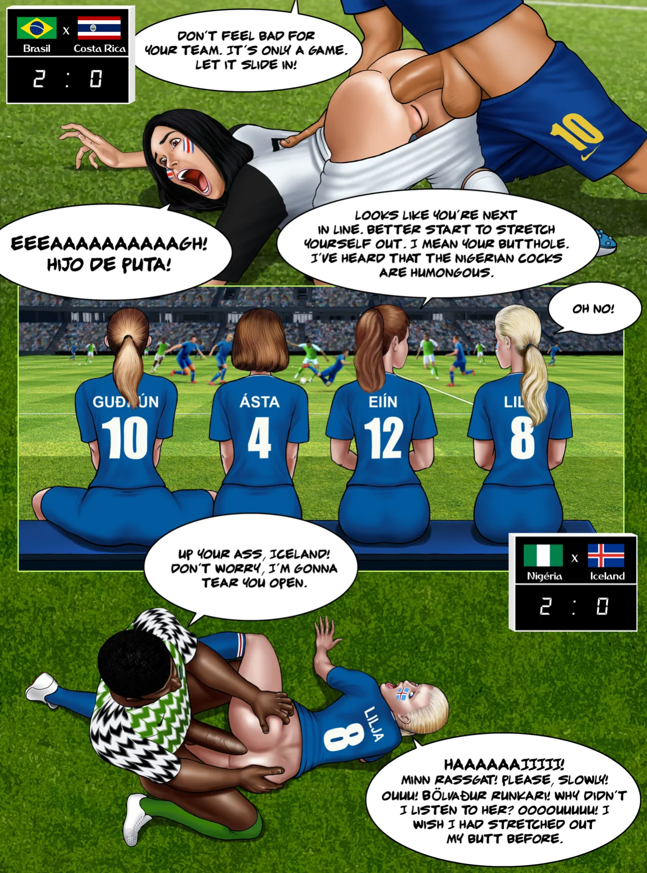 [Extro] FIFA World Cup Russia 2018 - Soccer Hentai