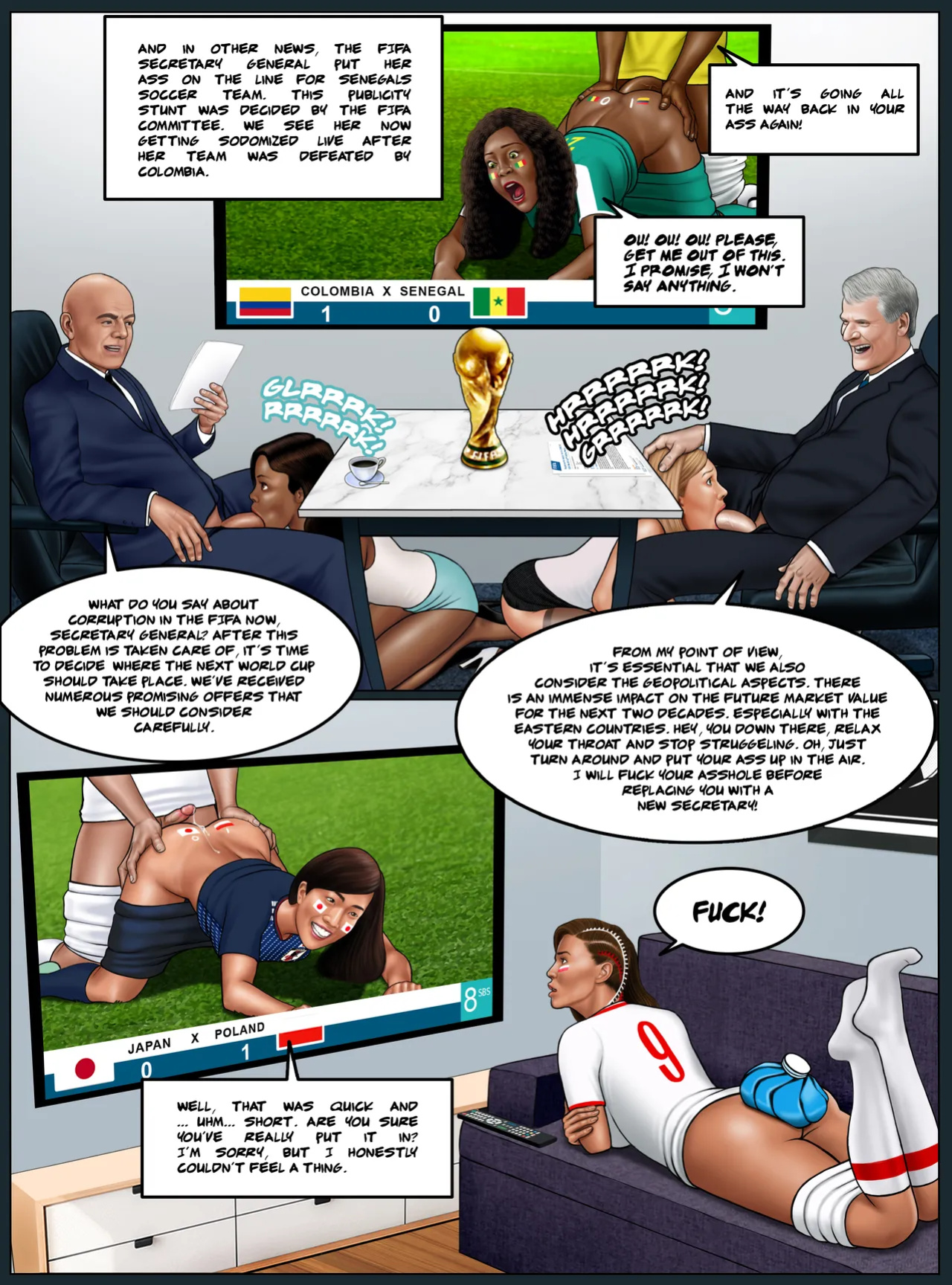 [Extro] FIFA World Cup Russia 2018 - Soccer Hentai