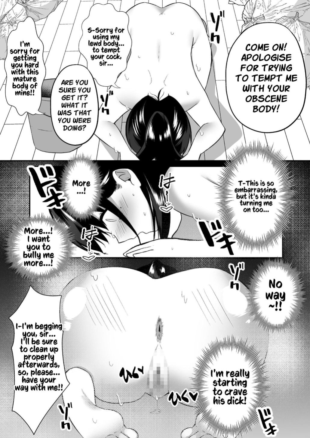 [Atelier TODO (Kawai, TODO Kantoku)] [Zenra de Kaji Daikou] Hitozuma Kaseifu-san ga Hikikomori de Motenai Boku ni Yasashiku Shite kureta | Naked Housework Agency ~The Married Housekeeper Treated Shut-in Uncool Me So Very Kindly~ [Kusanuu]