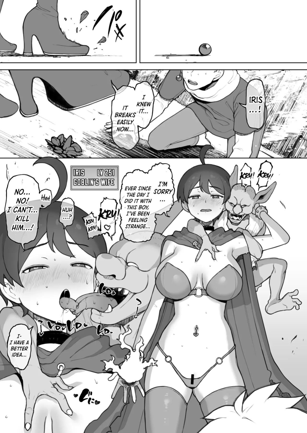 [Terasu MC] Dai Mahoutsukai no Boku ga Goblin de Onanie Shita Sei de | Because I’m a High Wizard, I Use Goblins to Masturbate [Shiro Translation]