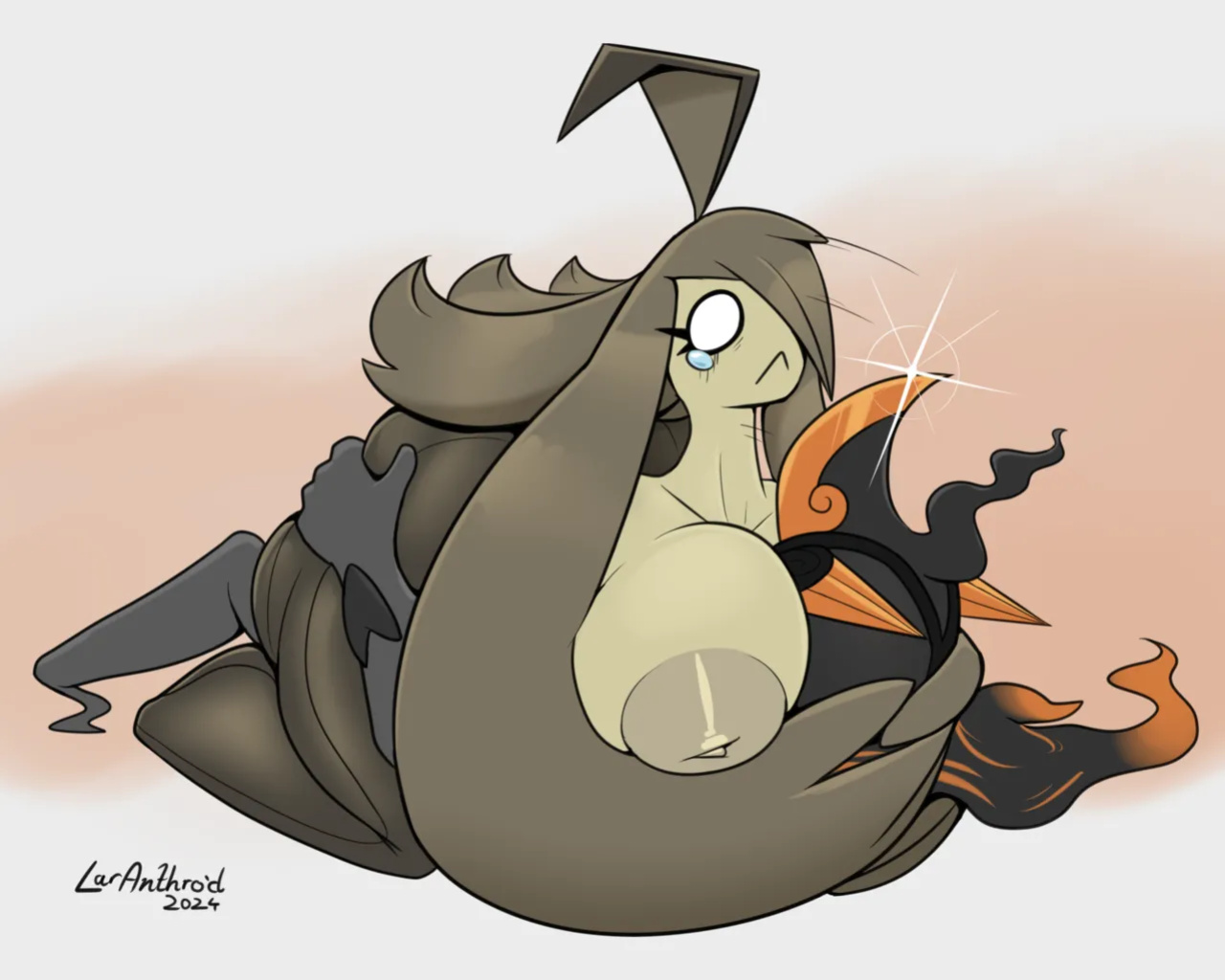 [LarAnthrod] Harriett Gourgeist - Yoga (Pokémon)