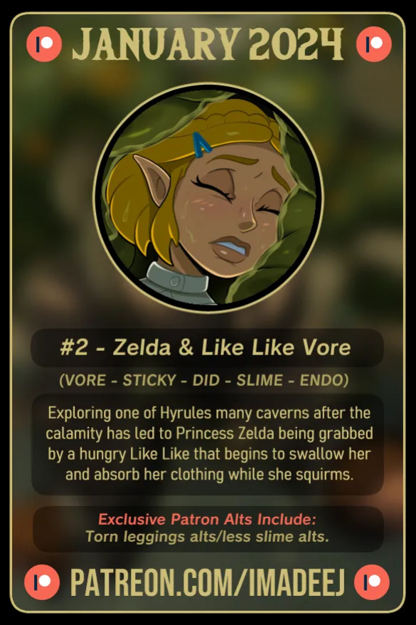 [ImaDeeJ] Zelda & Like Like Vore (The Legend of Zelda)
